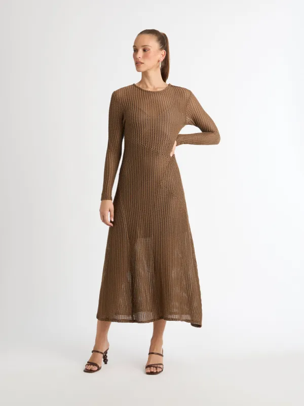 PAROS KNIT DRESS made by Sheike