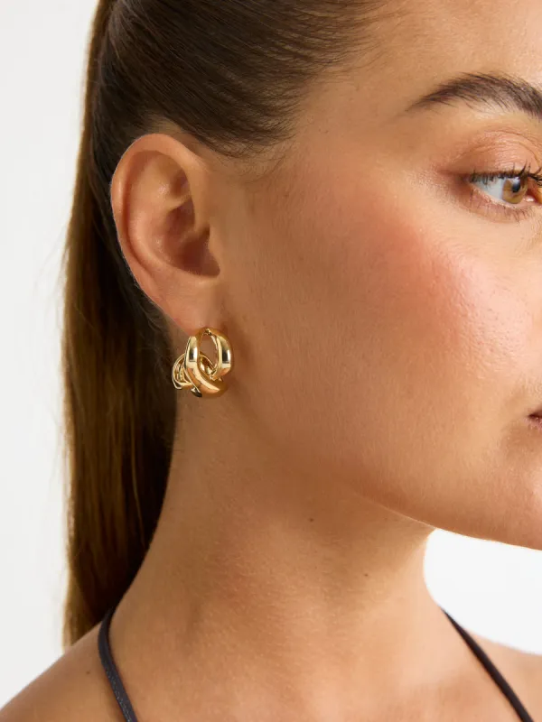 GRAZIA STUD EARRINGS made by Sheike