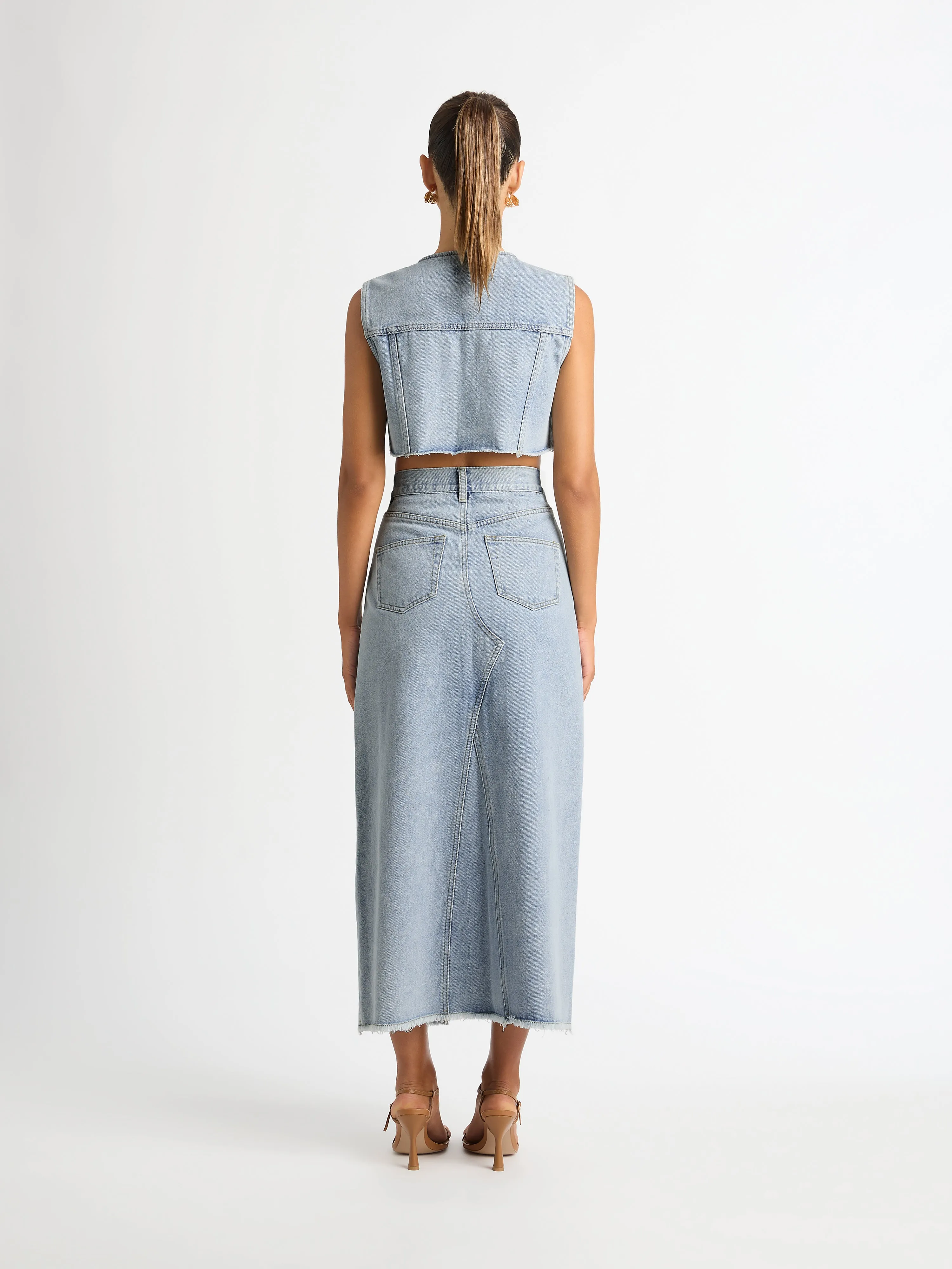 TYRA DENIM SKIRT sold by Sheike product image thumbnail 3