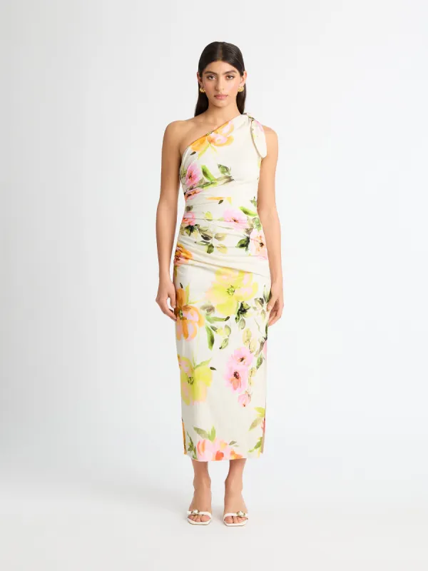 ROSA FLORAL MIDI DRESS sold by Sheike