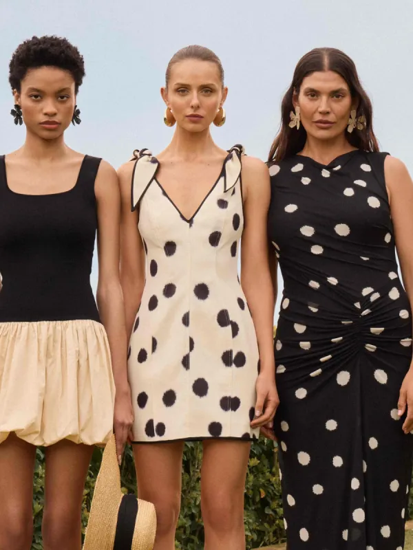 AUDREY SPOT MINI DRESS sold by Sheike