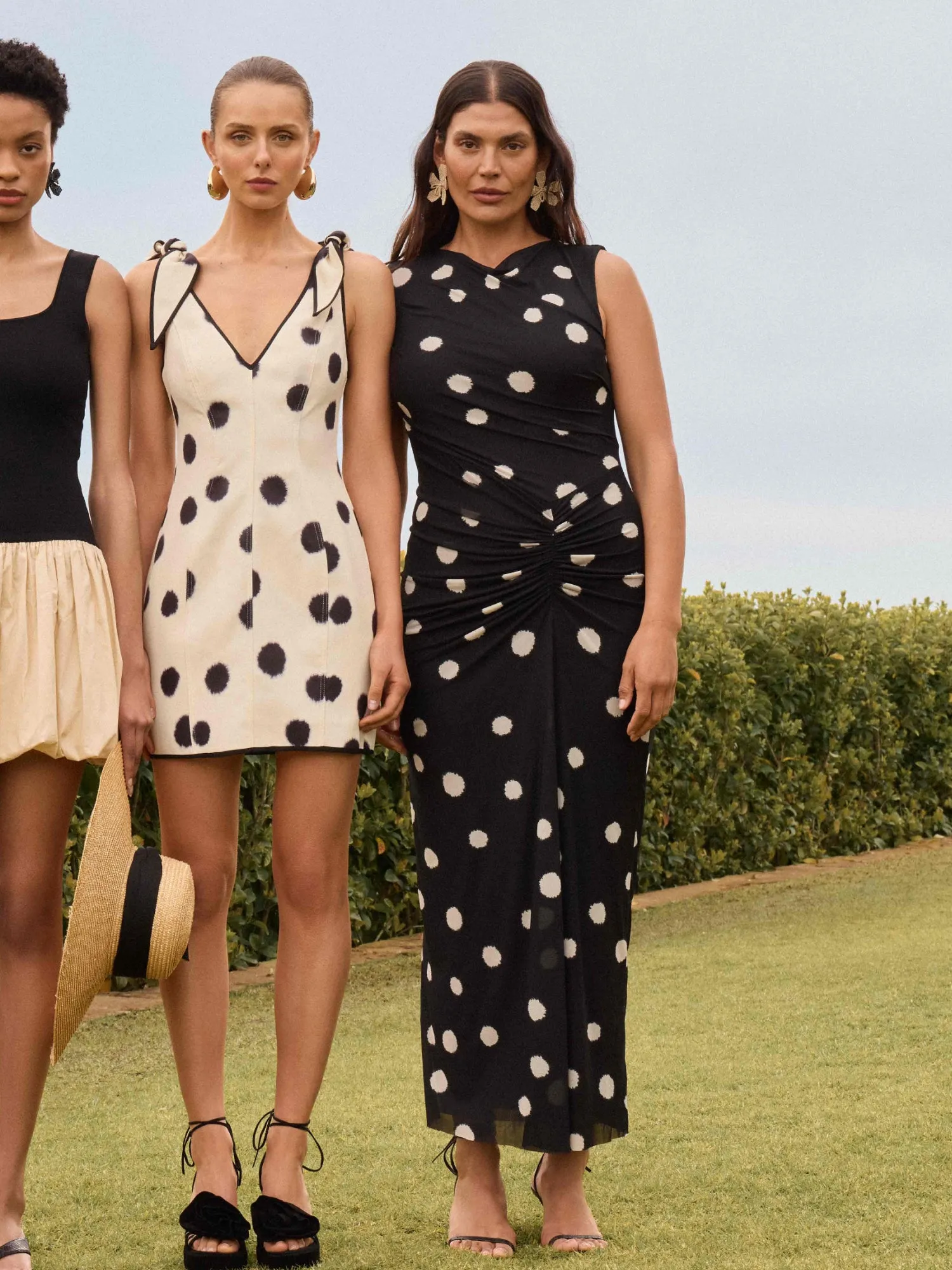 AUDREY SPOT MESH DRESS sold by Sheike