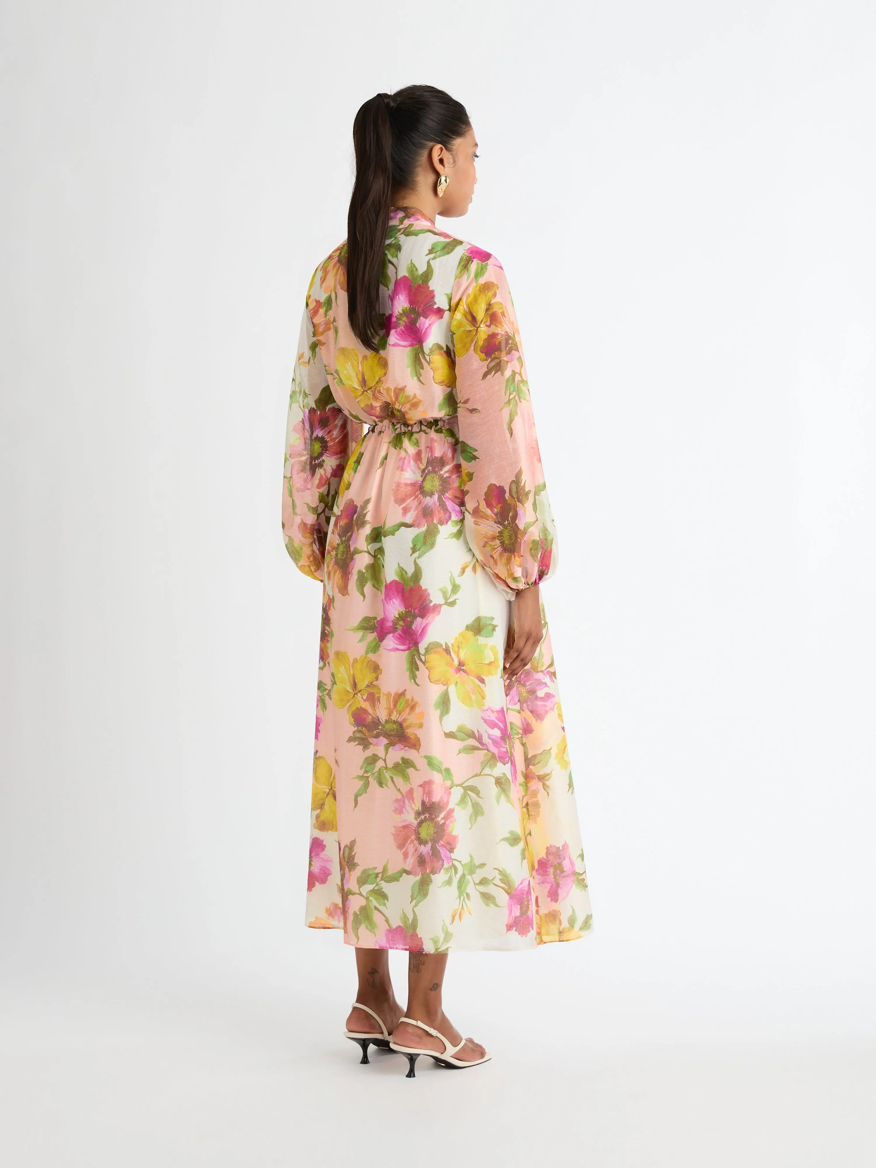 JULIETTE POSTCARD MAXI DRESS sold by Sheike product image thumbnail 3