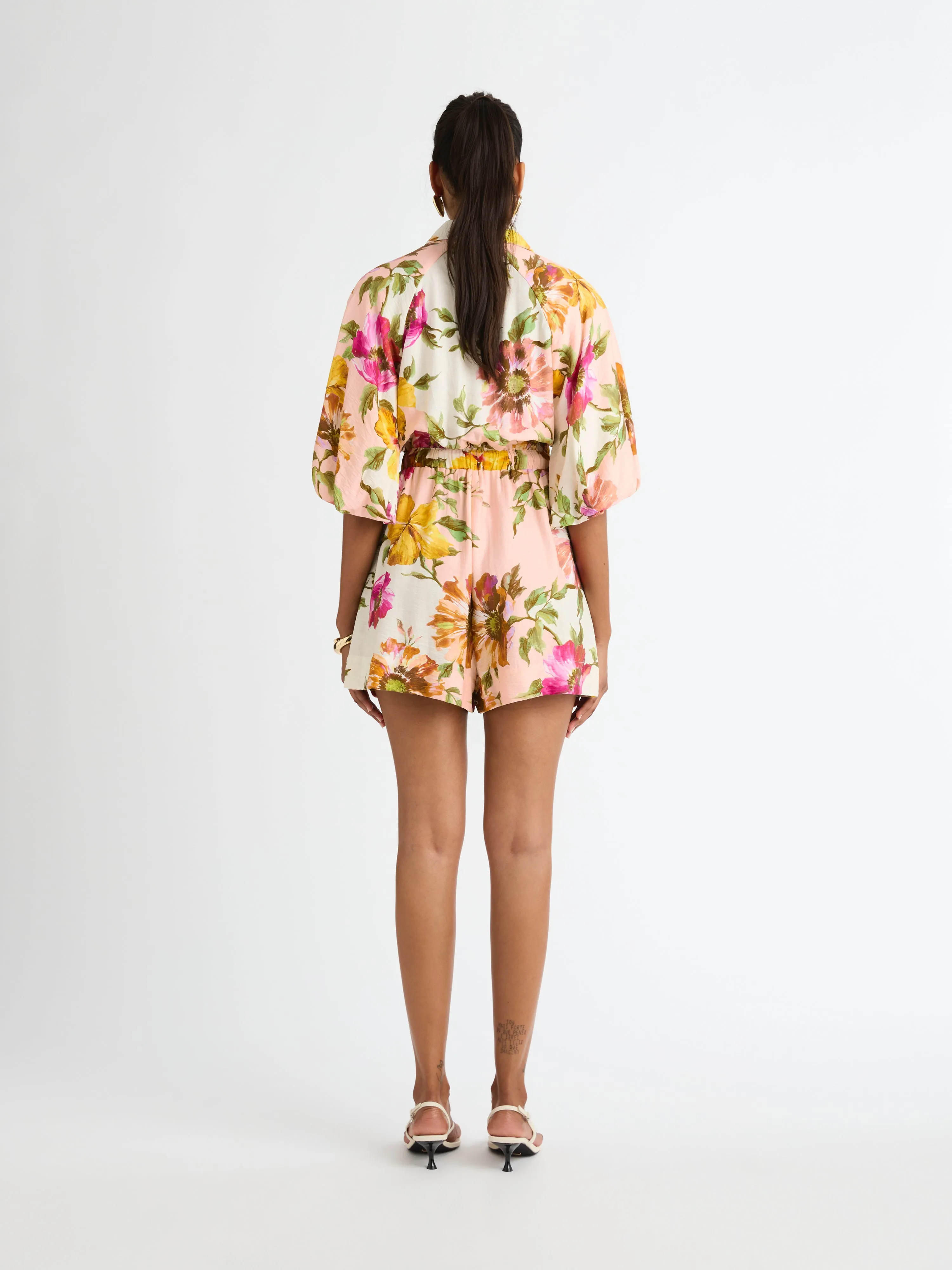 JULIETTE FLORAL PLAYSUIT sold by Sheike product image thumbnail 3