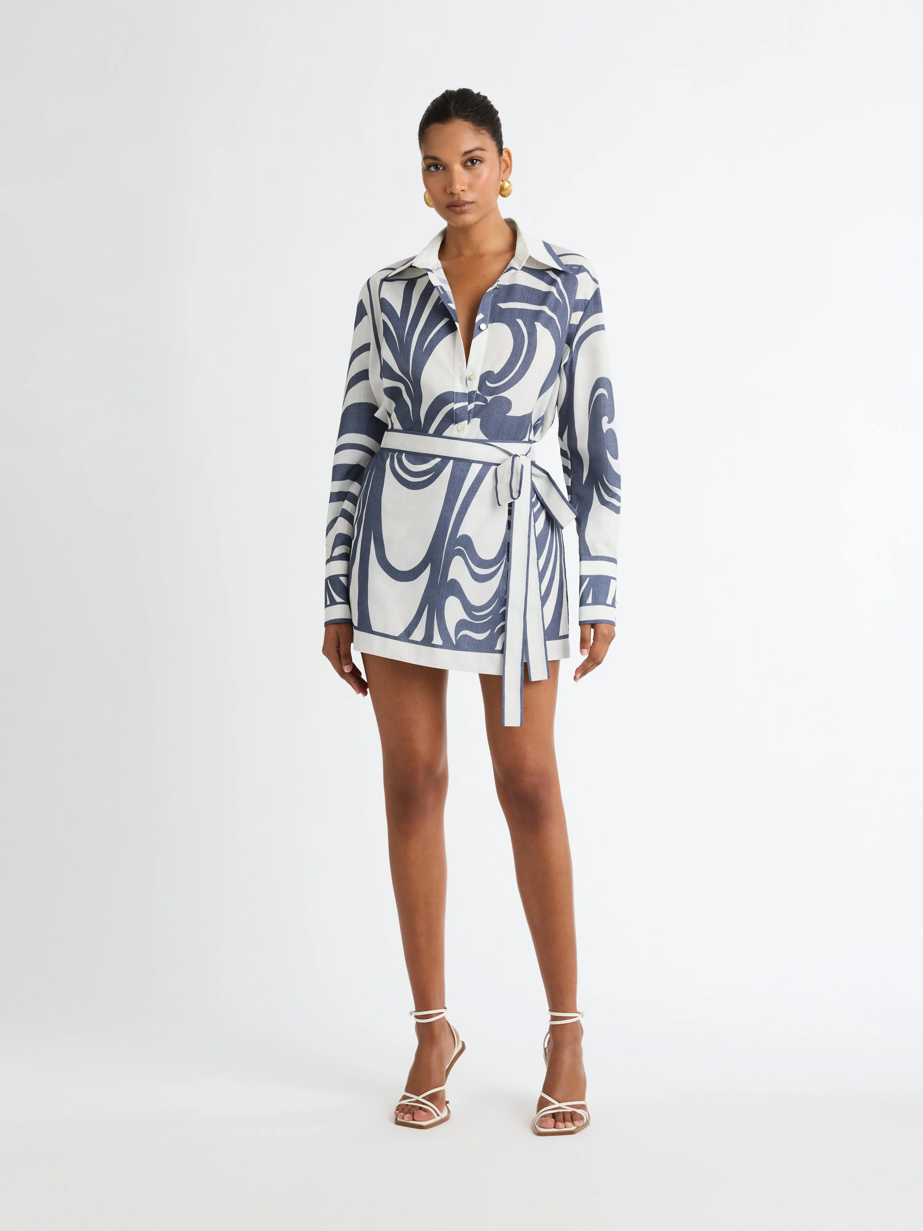 MIRA SWIRL SHIRT sold by Sheike product image thumbnail 3