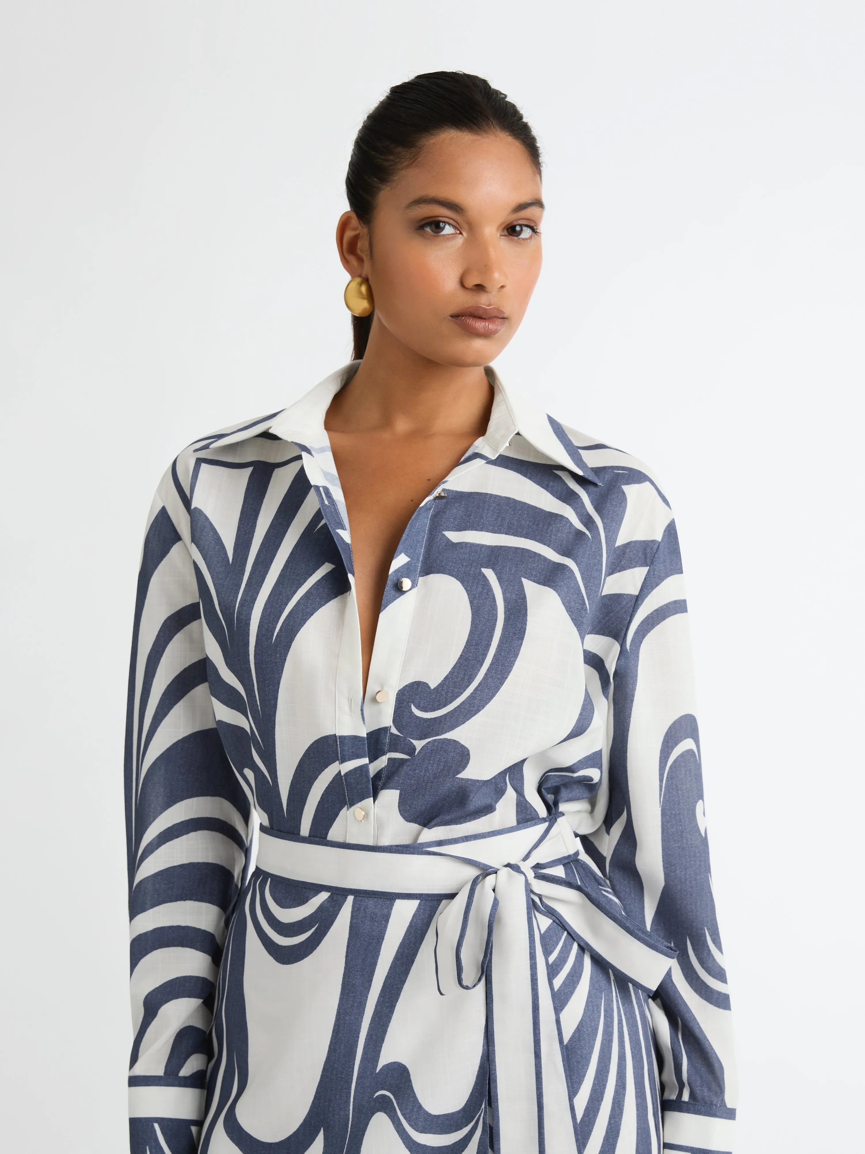 MIRA SWIRL SHIRT sold by Sheike product image thumbnail 2