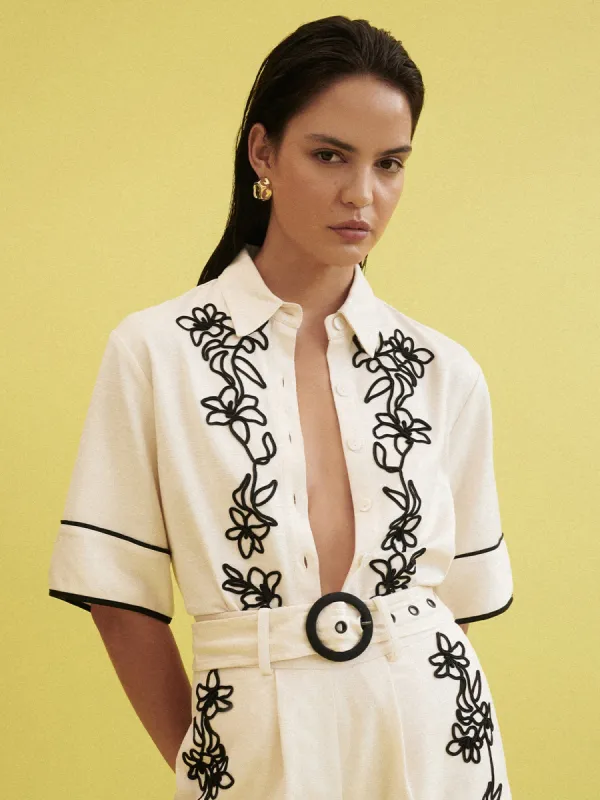 LOTUS FLOWER SHIRT sold by Sheike