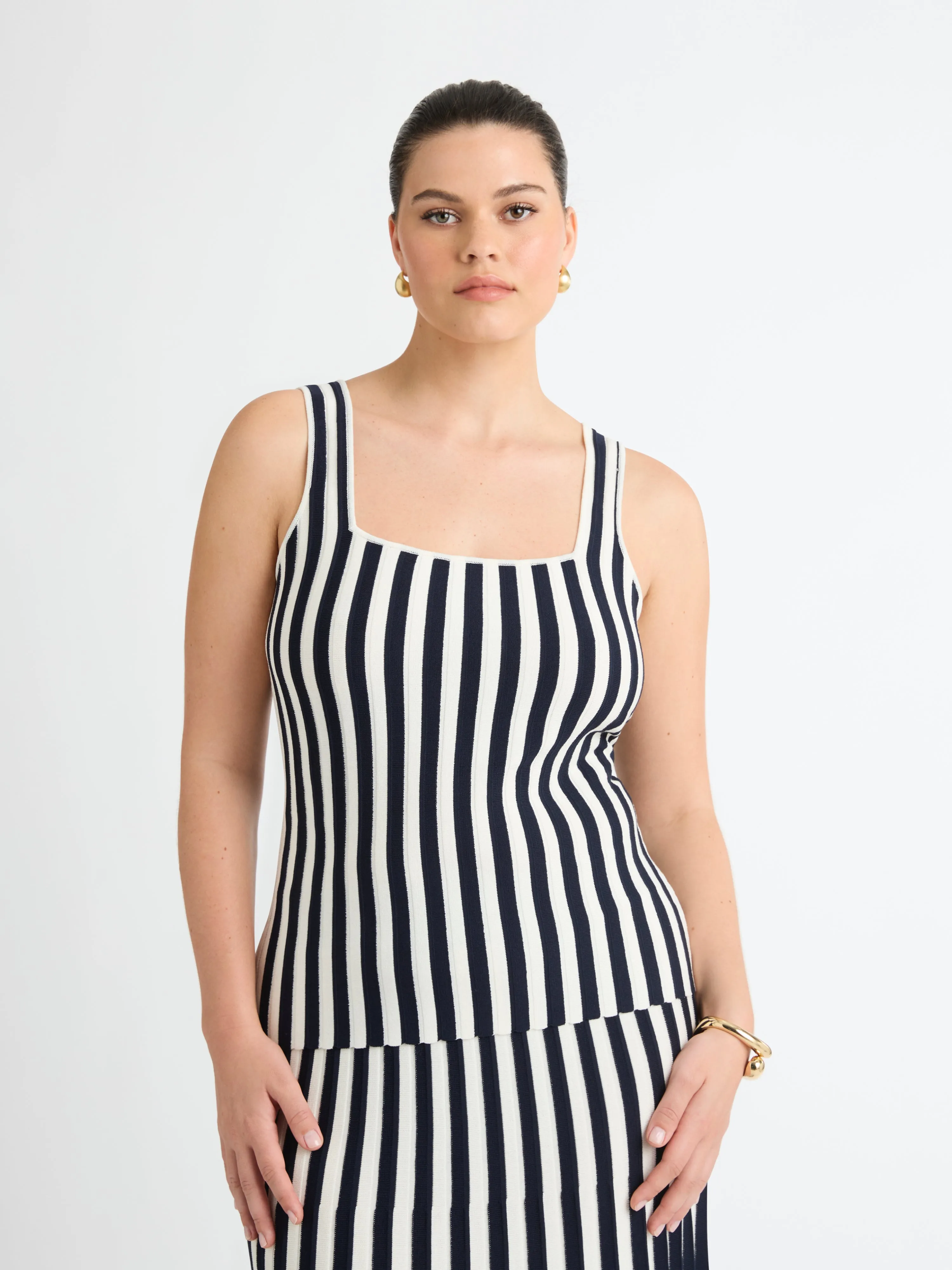 MONICA STRIPE KNIT TOP sold by Sheike product image thumbnail 3