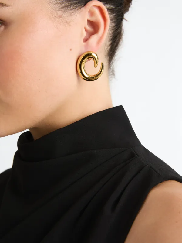 SWIRL EARRINGS sold by Sheike