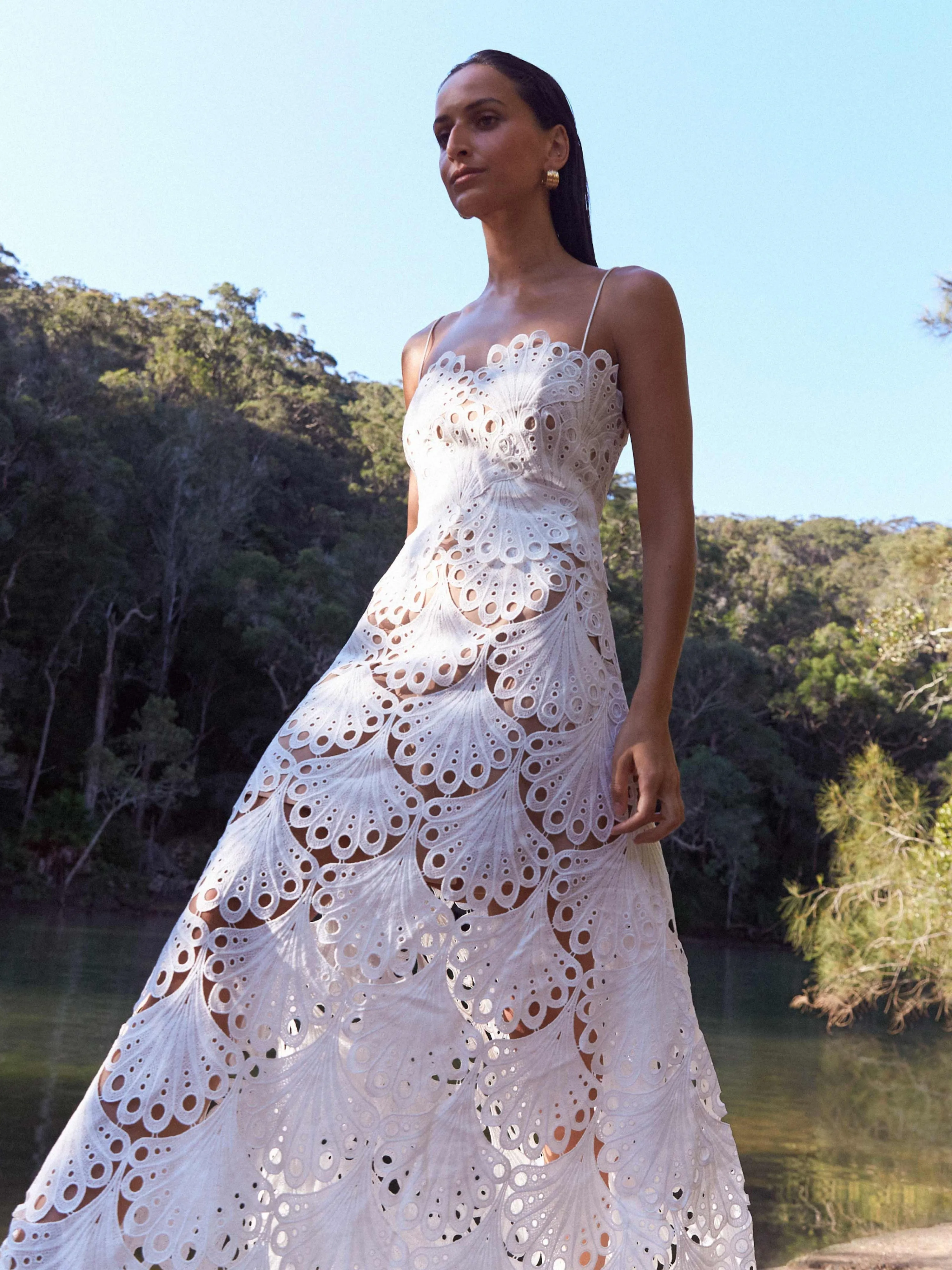 ELLA LACE MAXI DRESS | Parallel