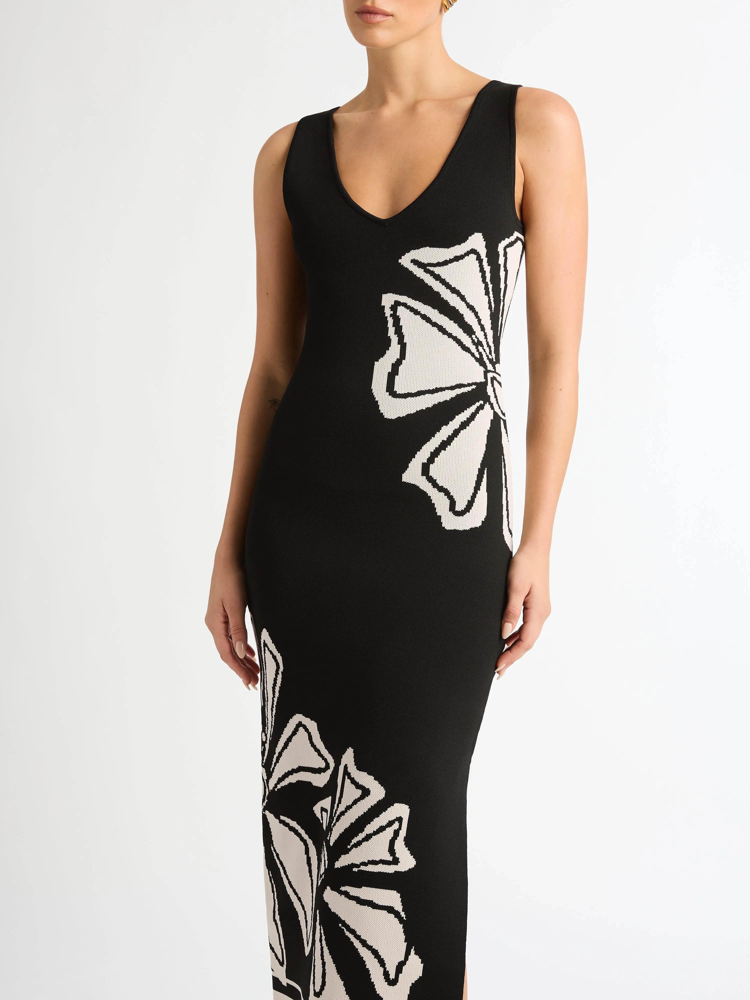 CALYPSO KNIT MIDI DRESS sold by Sheike product image thumbnail 3