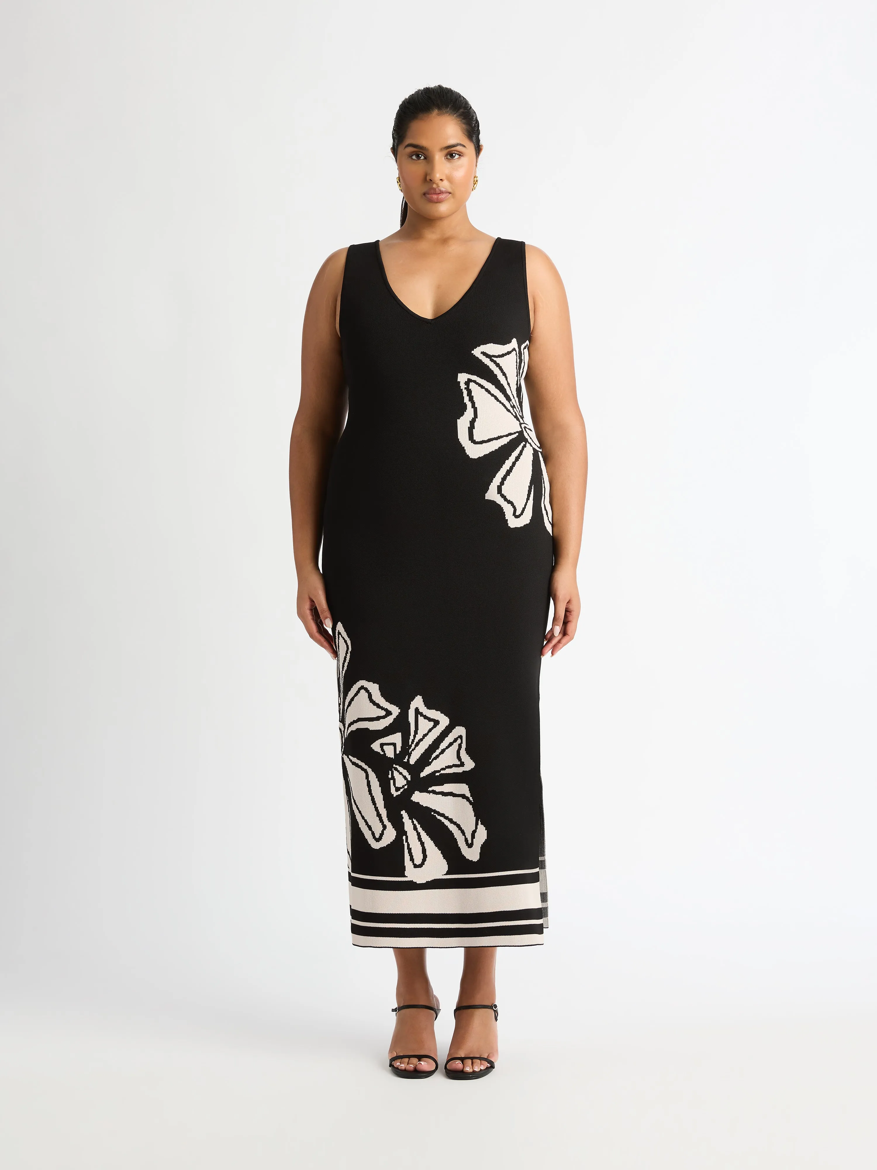 CALYPSO KNIT MIDI DRESS sold by Sheike product image thumbnail 4