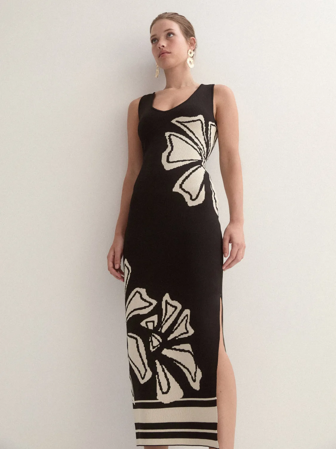 CALYPSO KNIT MIDI DRESS sold by Sheike