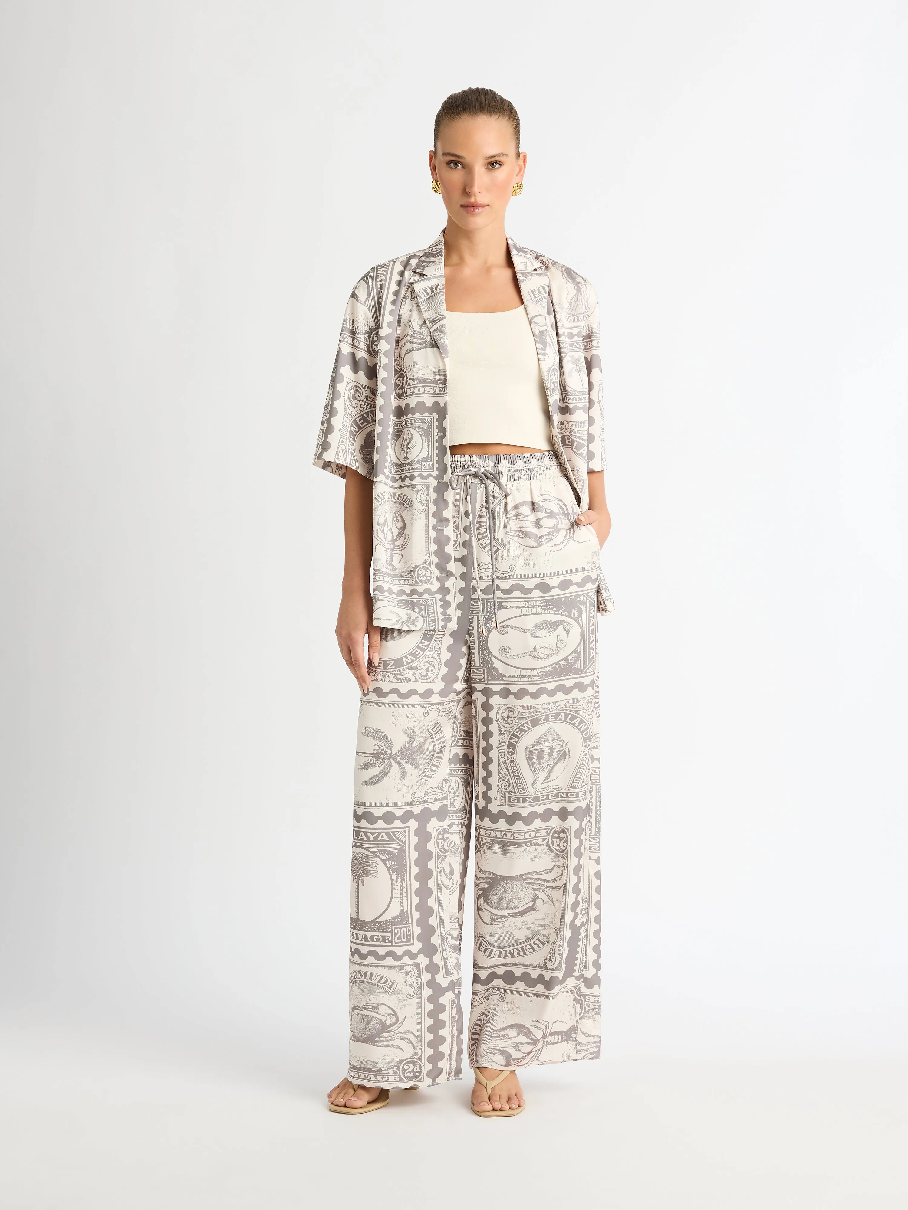 BERMUDA POST SHIRT sold by Sheike product image thumbnail 4