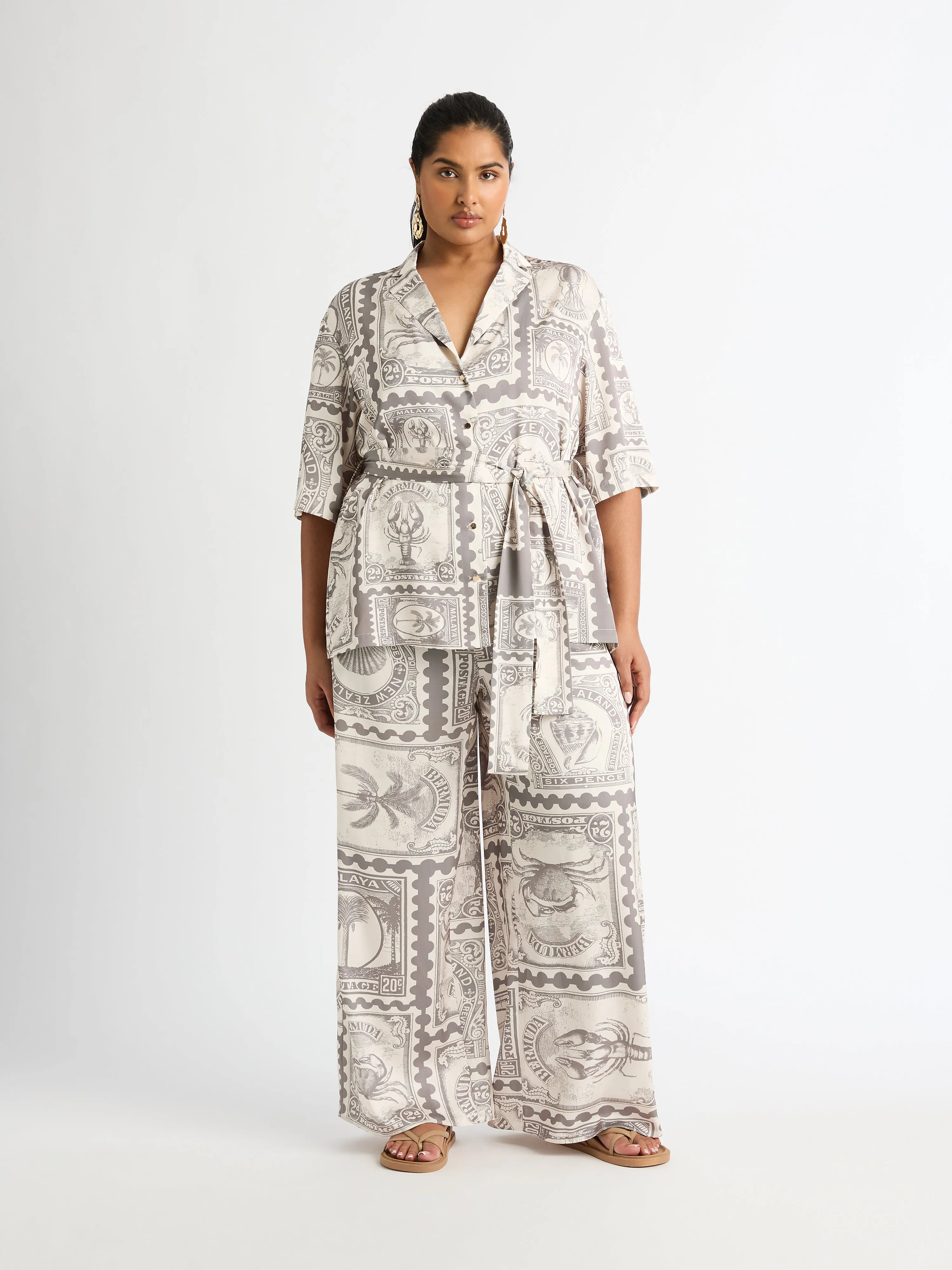 BERMUDA POST SHIRT sold by Sheike product image thumbnail 5