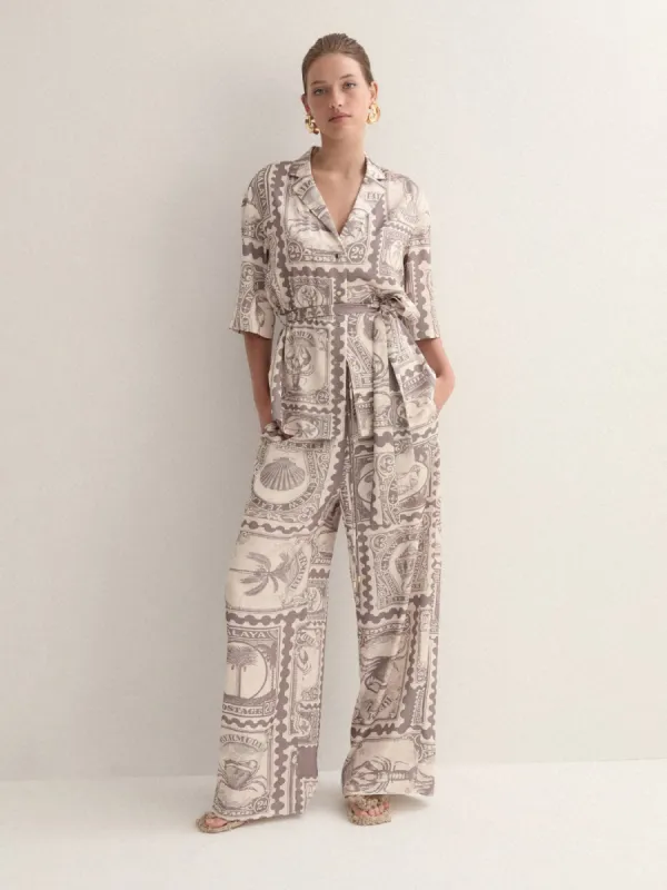 BERMUDA POST PANT sold by Sheike