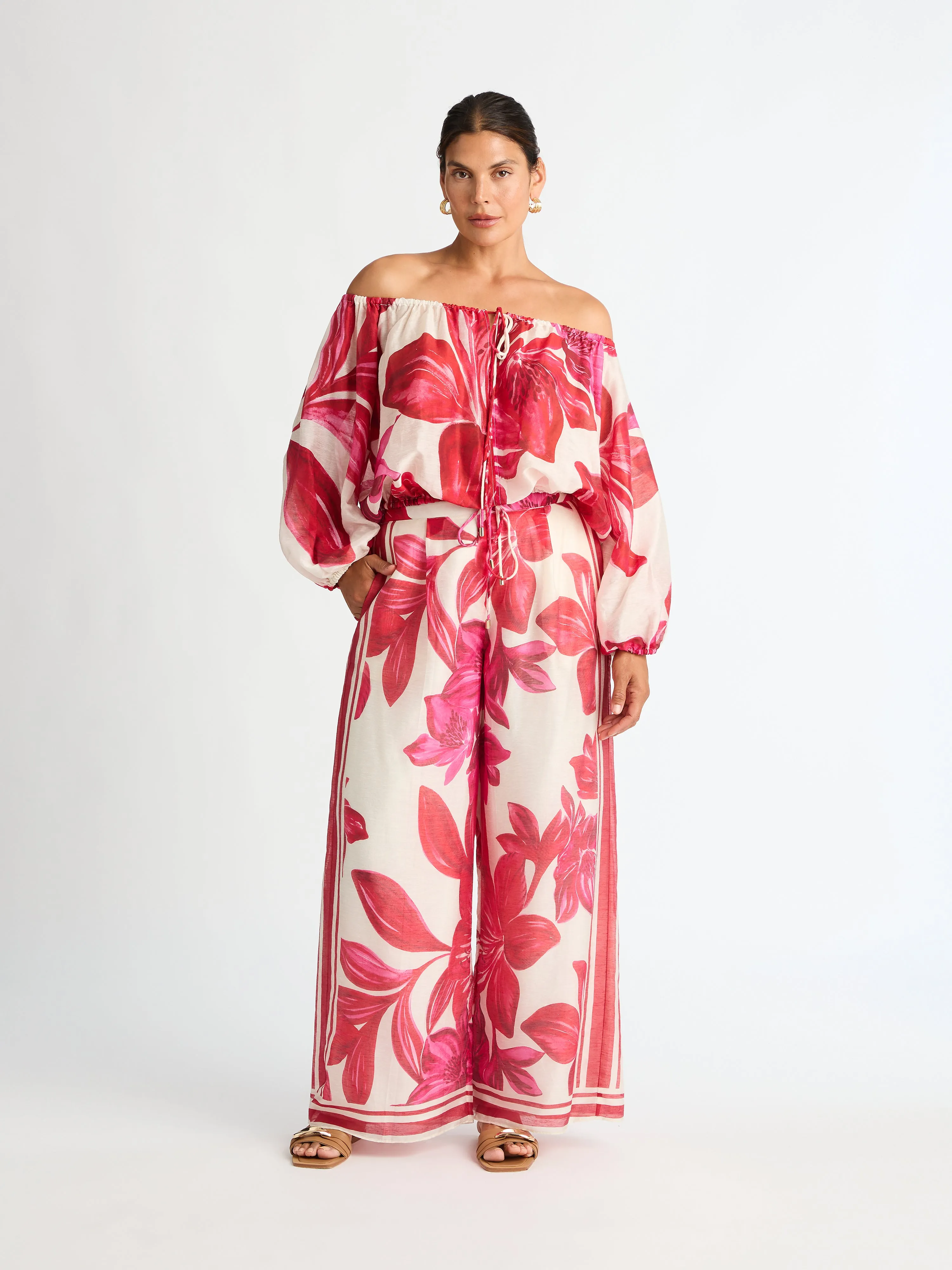 ANTIGUA FLORAL PANT sold by Sheike product image thumbnail 4
