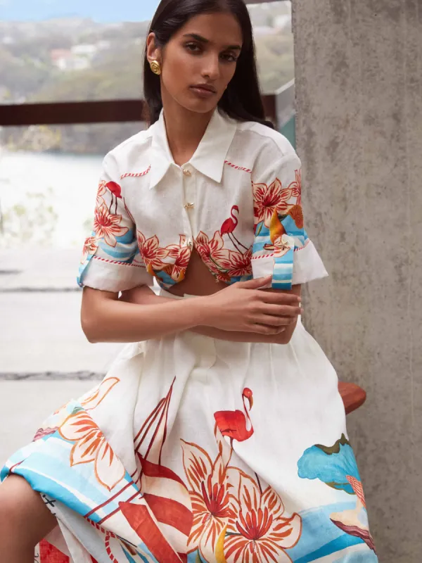 SAIL BOAT SHIRT made by Sheike