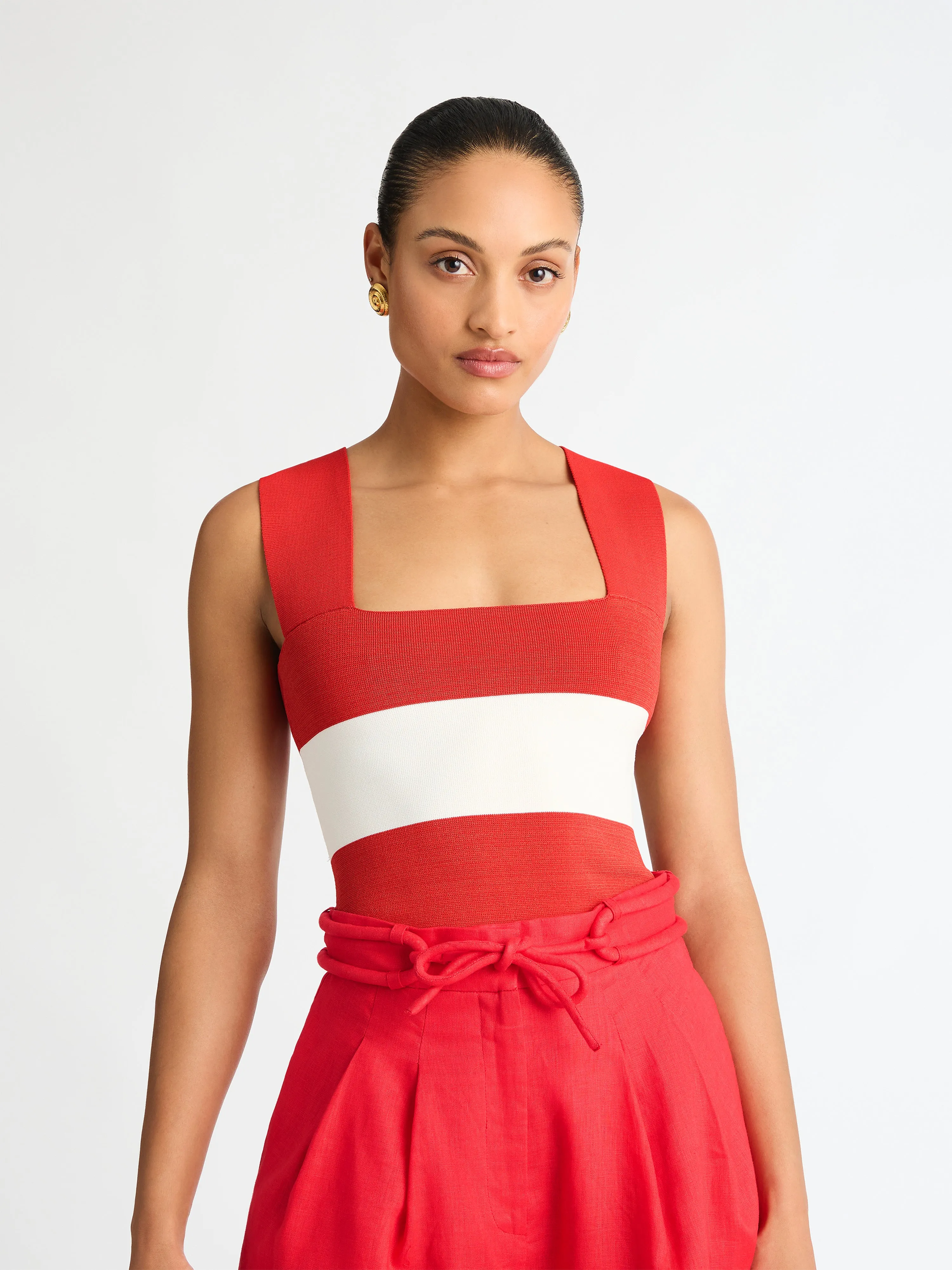 AMALFI STRIPE TOP sold by Sheike