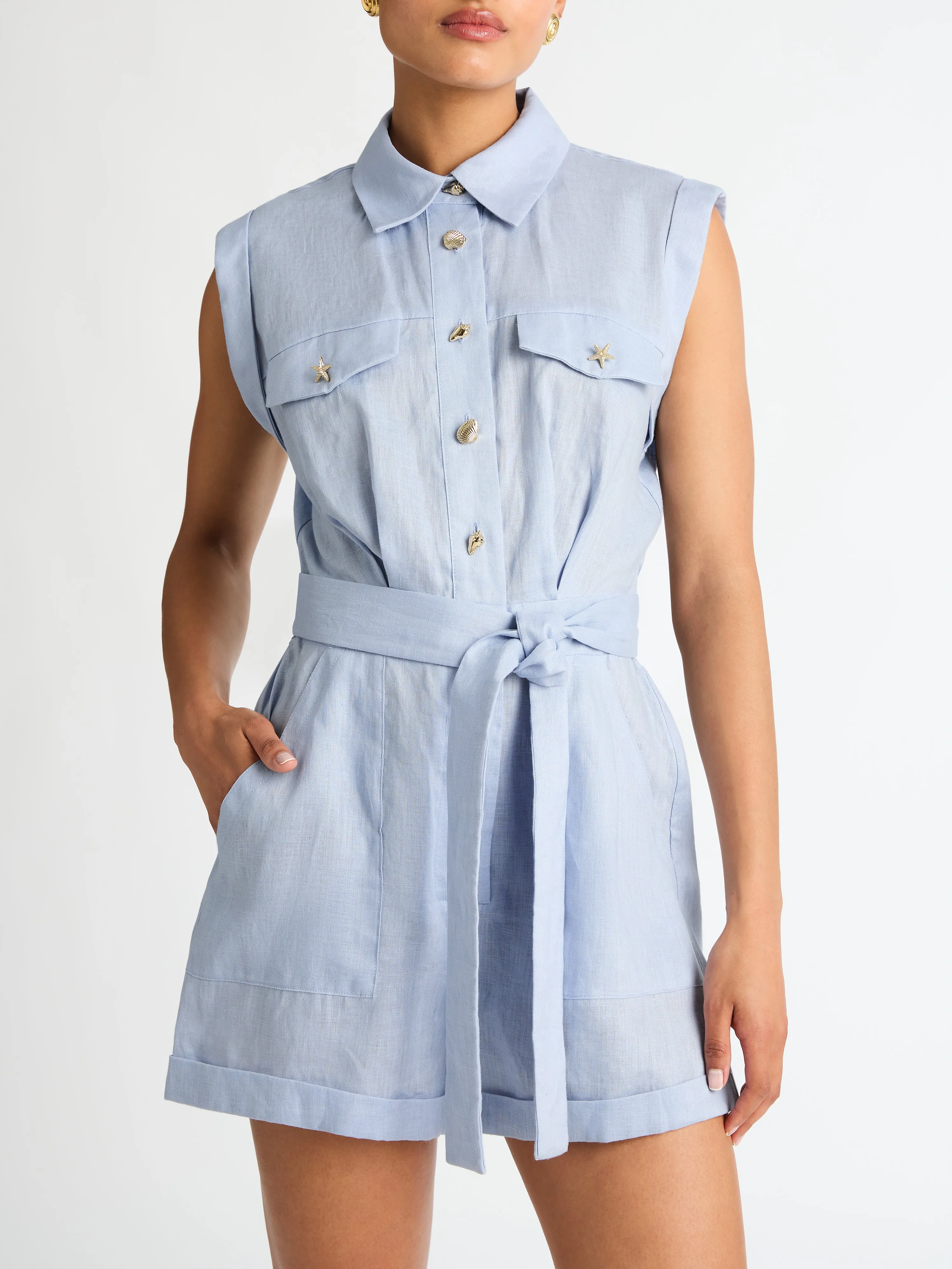 COASTAL PLAYSUIT sold by Sheike product image thumbnail 2