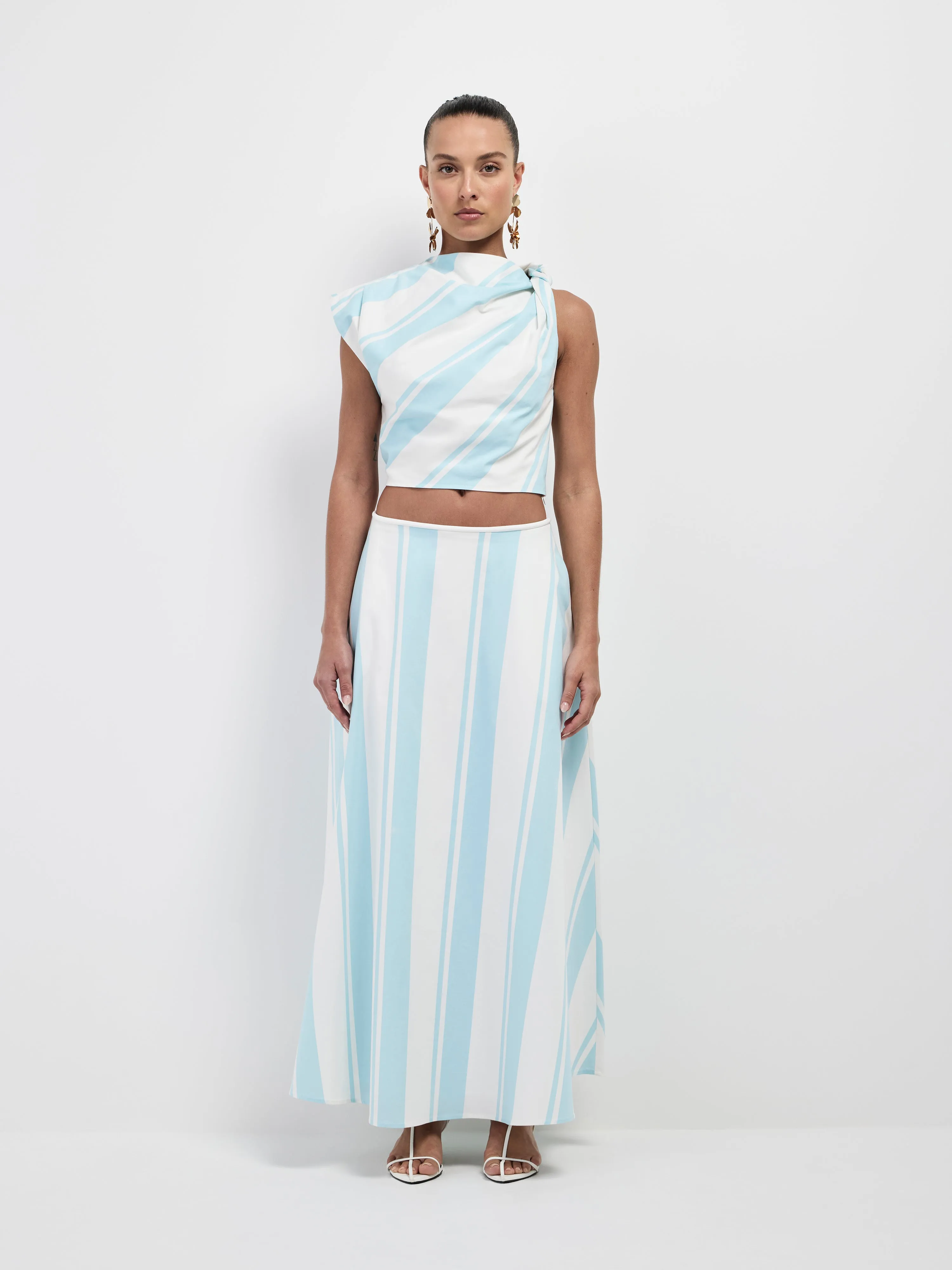 VACATION STRIPE SKIRT sold by Sheike product image thumbnail 3