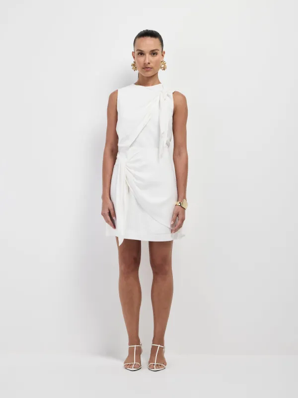 REECE LINEN MINI DRESS sold by Sheike