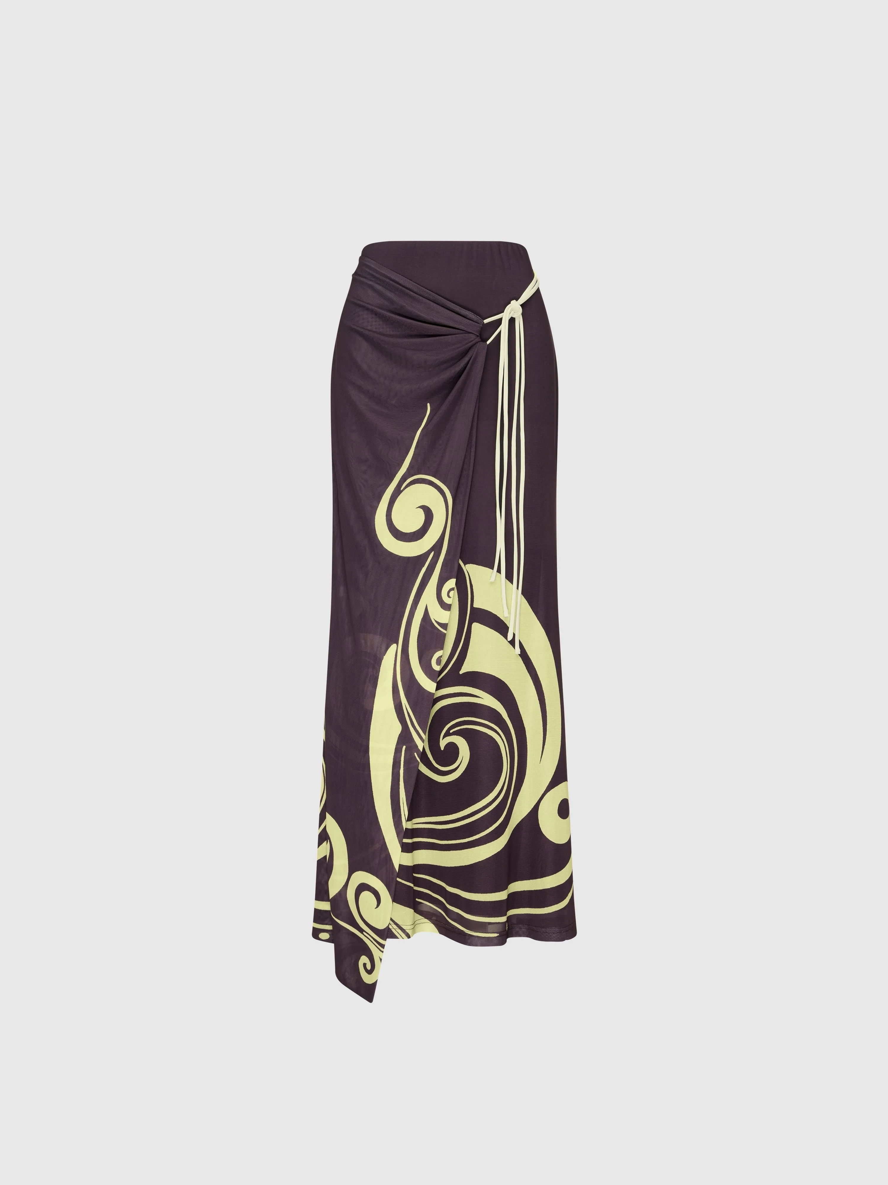 WAVE NOUVEAU MIDI SKIRT sold by Sheike product image thumbnail 5