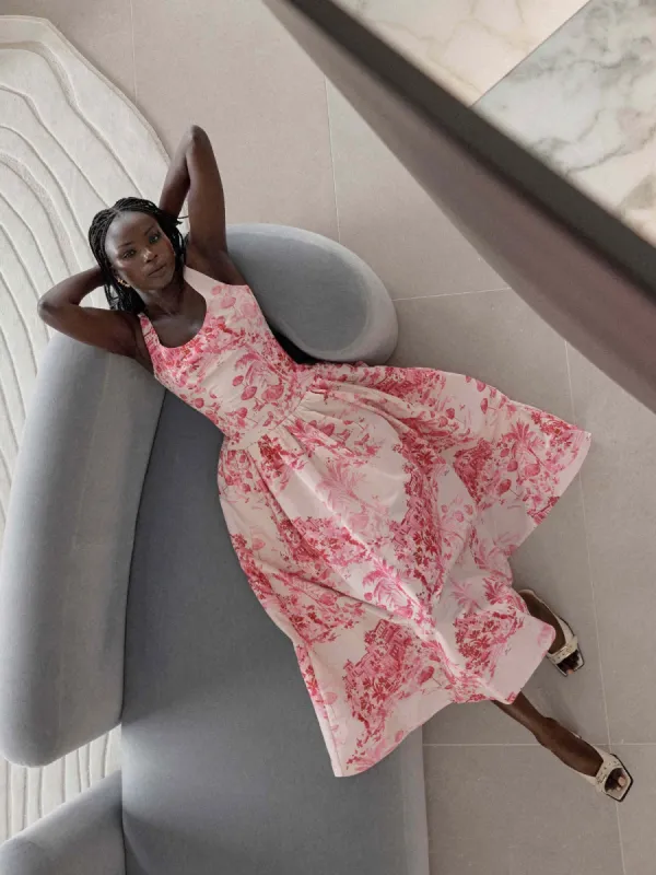 PINK PARADISE DRESS sold by Sheike