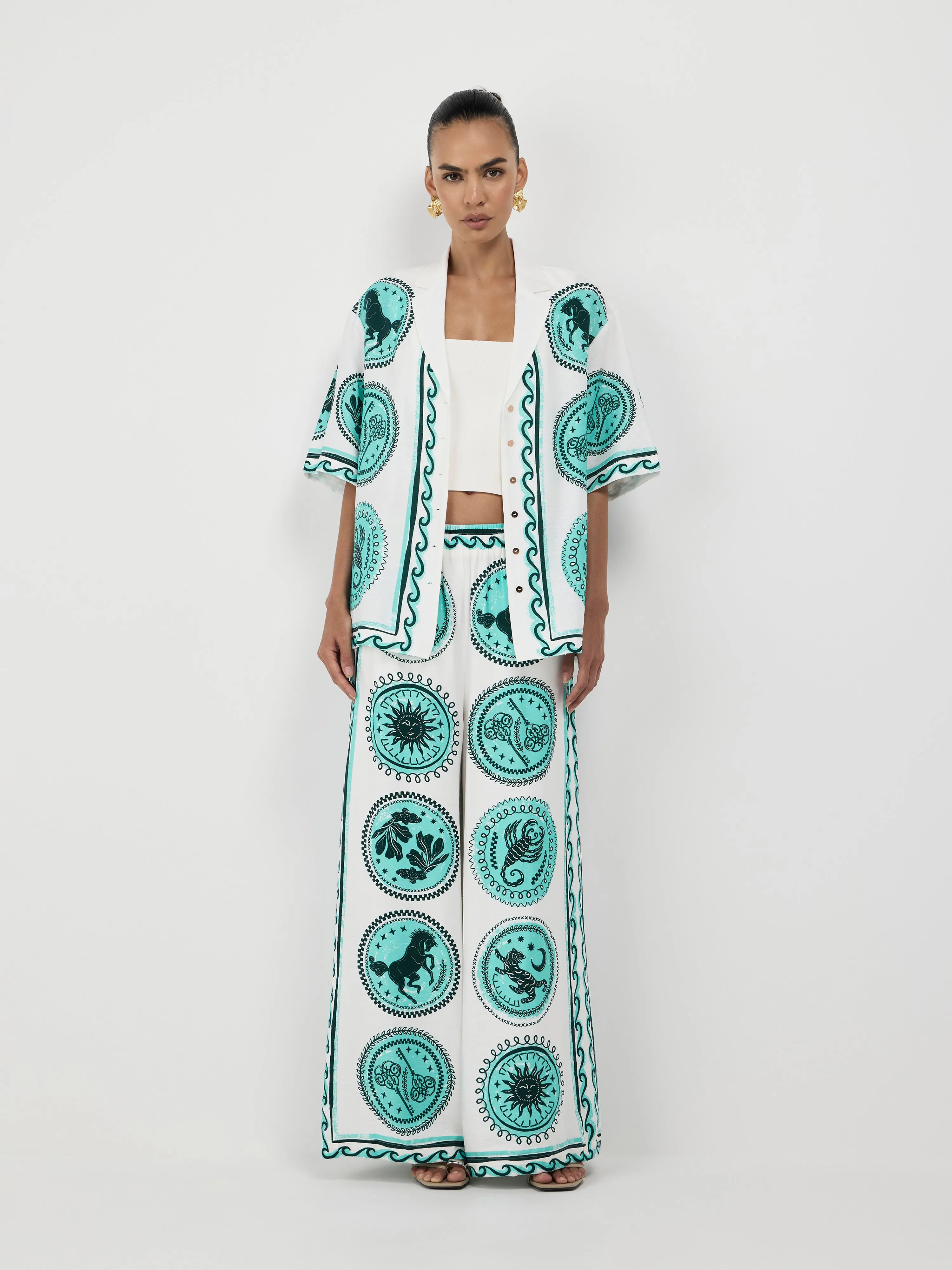 CELESTIAL TILE SHIRT sold by Sheike product image thumbnail 4