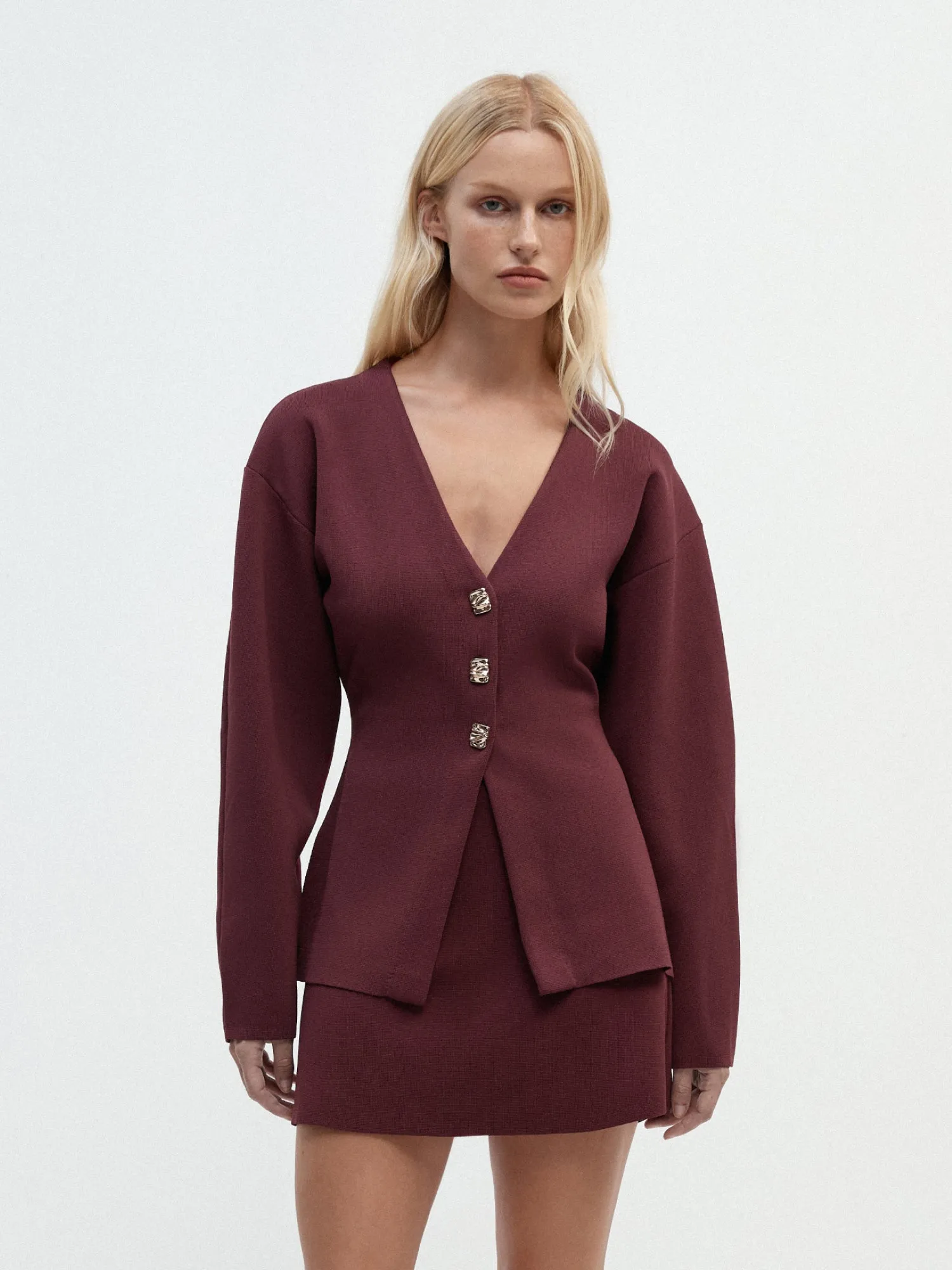 BAILEY KNIT MINI SKIRT sold by Sheike