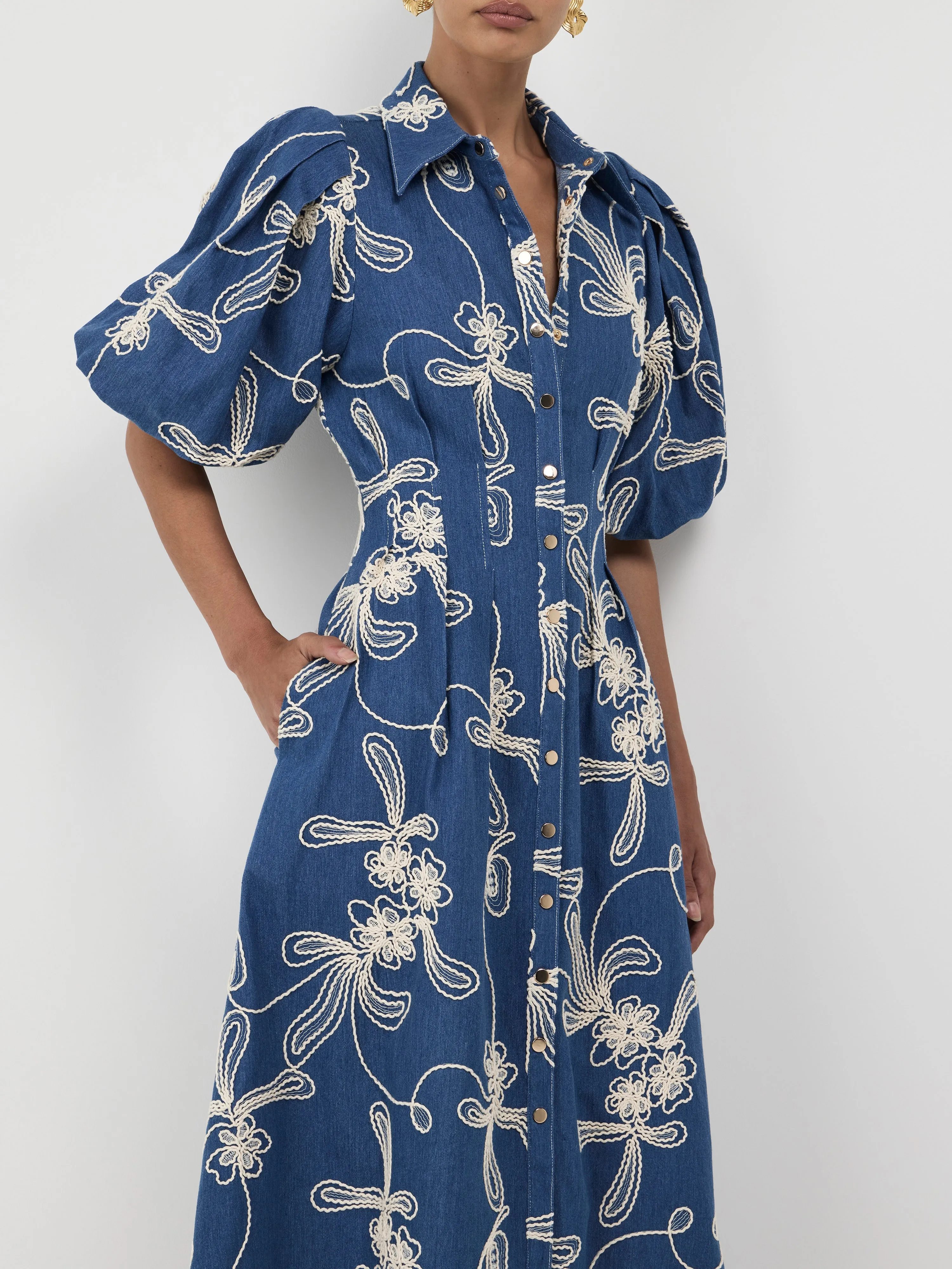 HAZEL MIDI DRESS sold by Sheike product image thumbnail 4