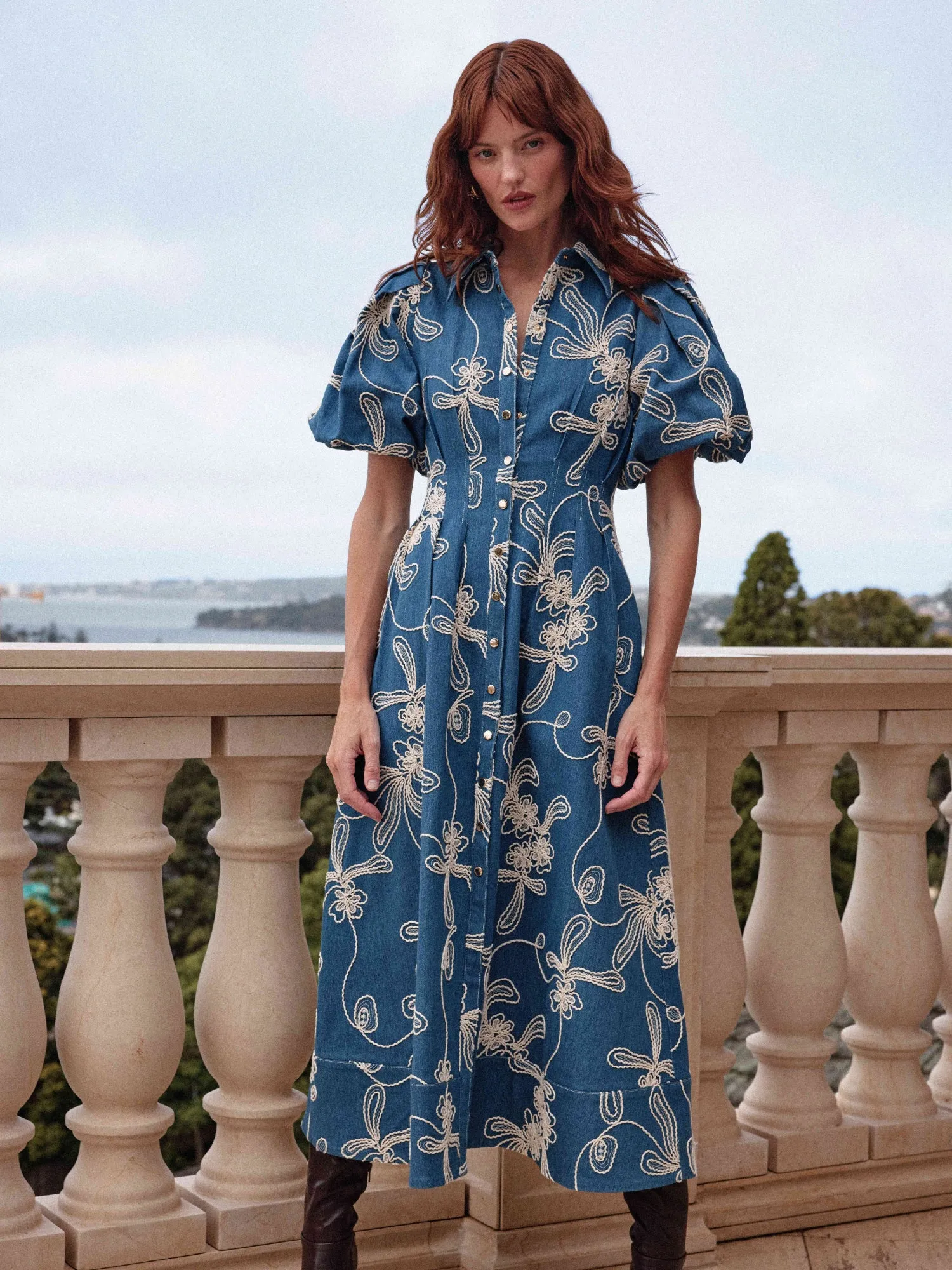 HAZEL MIDI DRESS sold by Sheike