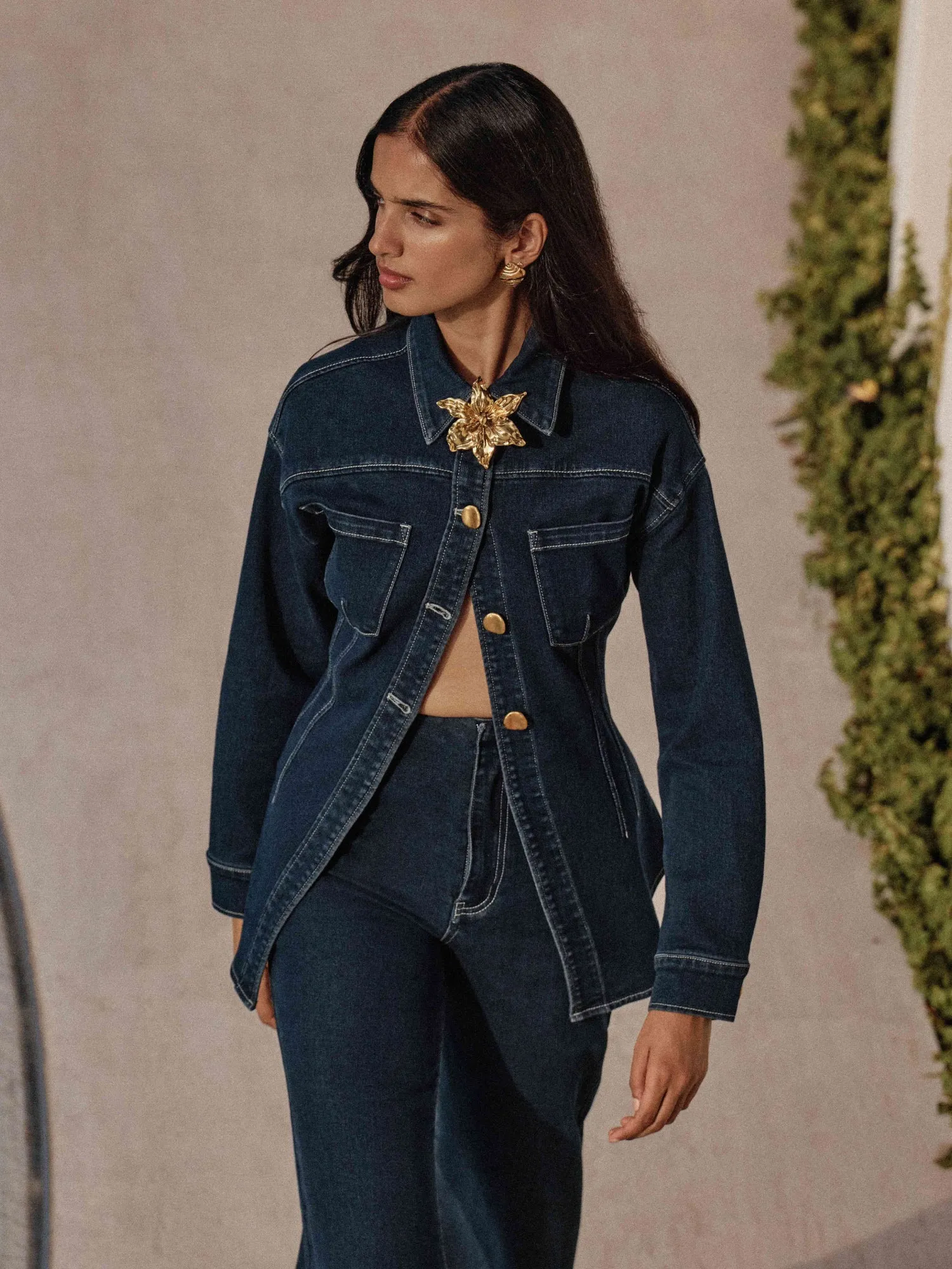 BROADWAY DENIM SHIRT sold by Sheike