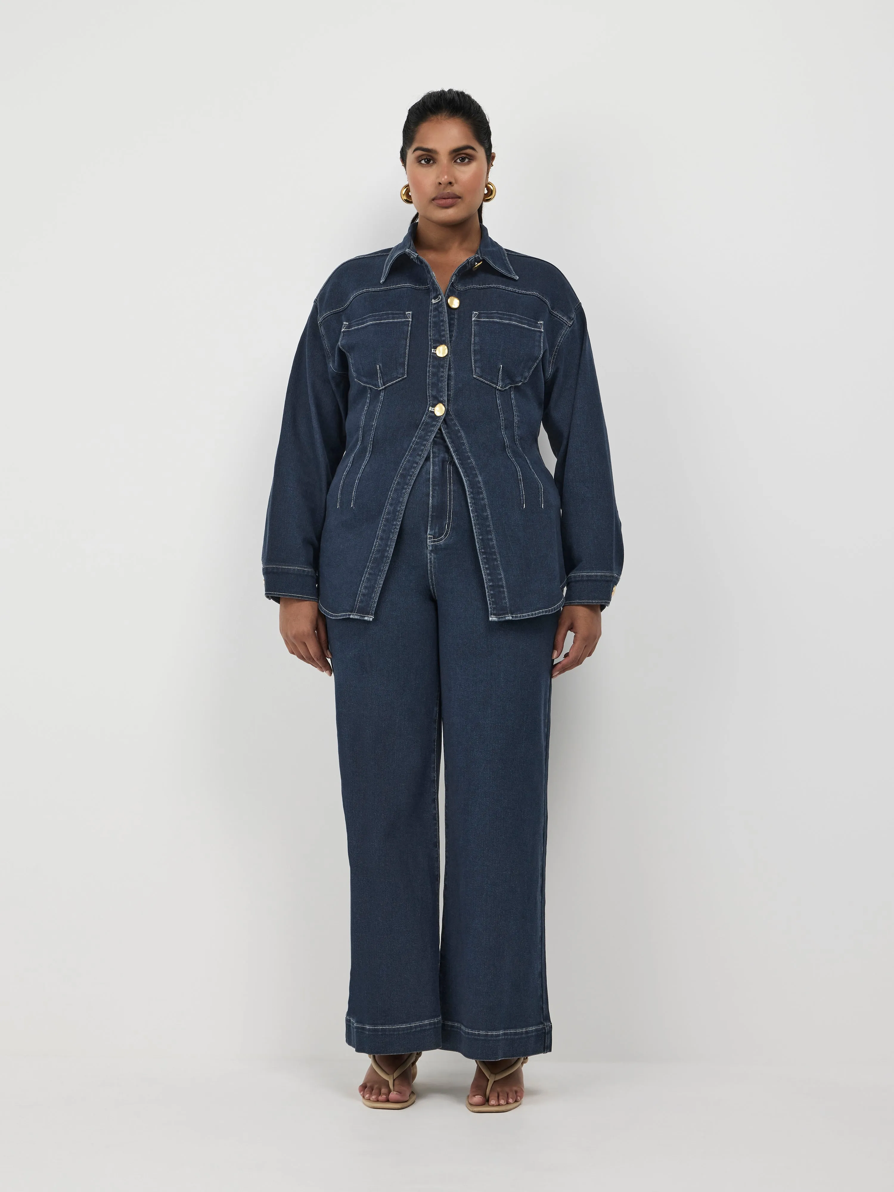 BROADWAY DENIM SHIRT sold by Sheike product image thumbnail 4