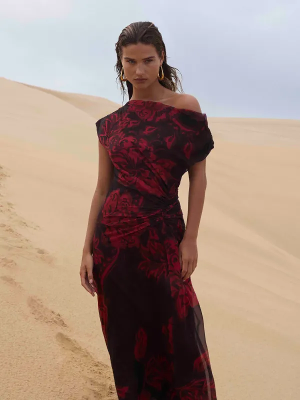 CHINTZ MAXI DRESS sold by Sheike