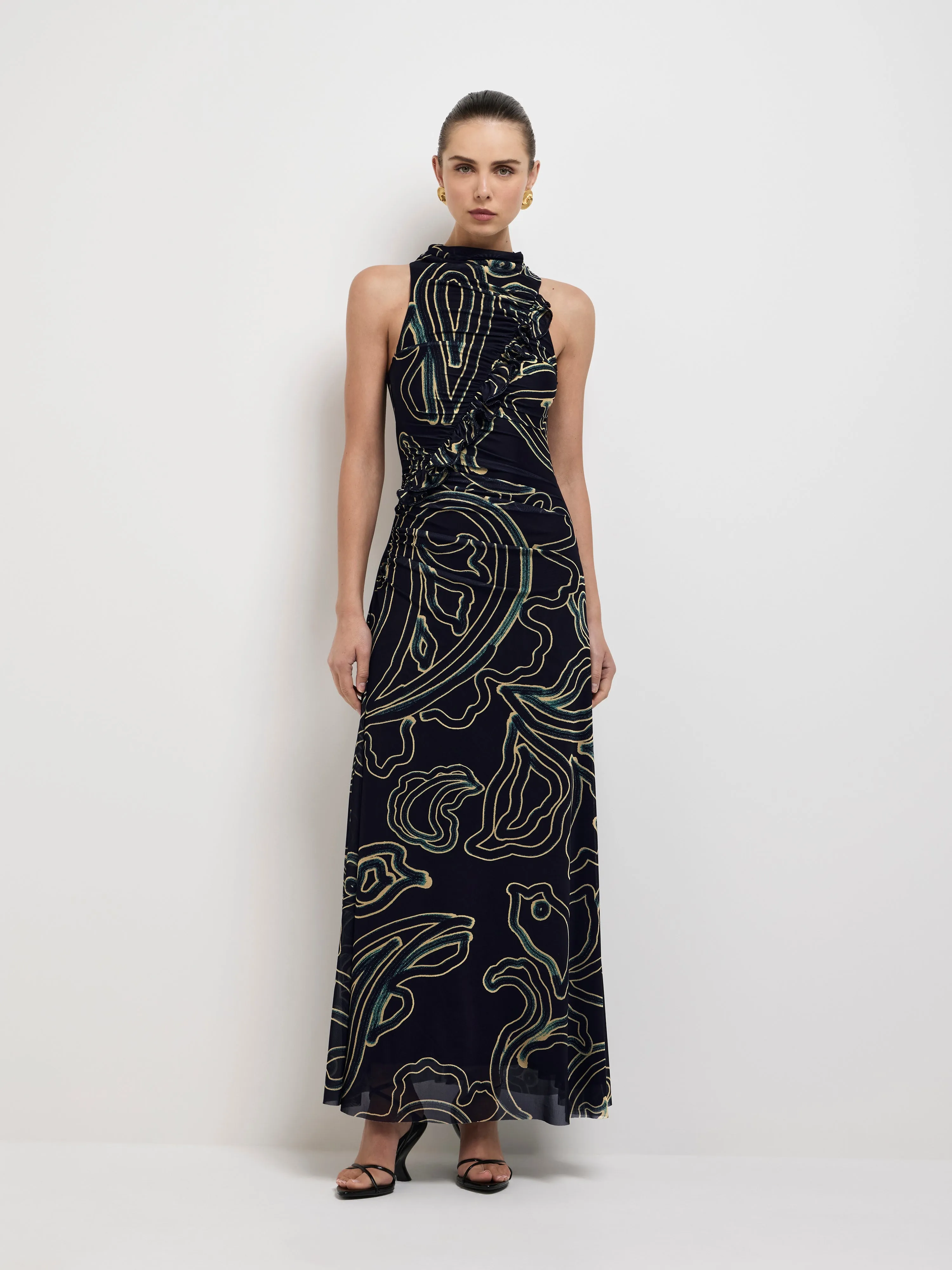 AURELIA PAISLEY DRESS sold by Sheike product image thumbnail 2