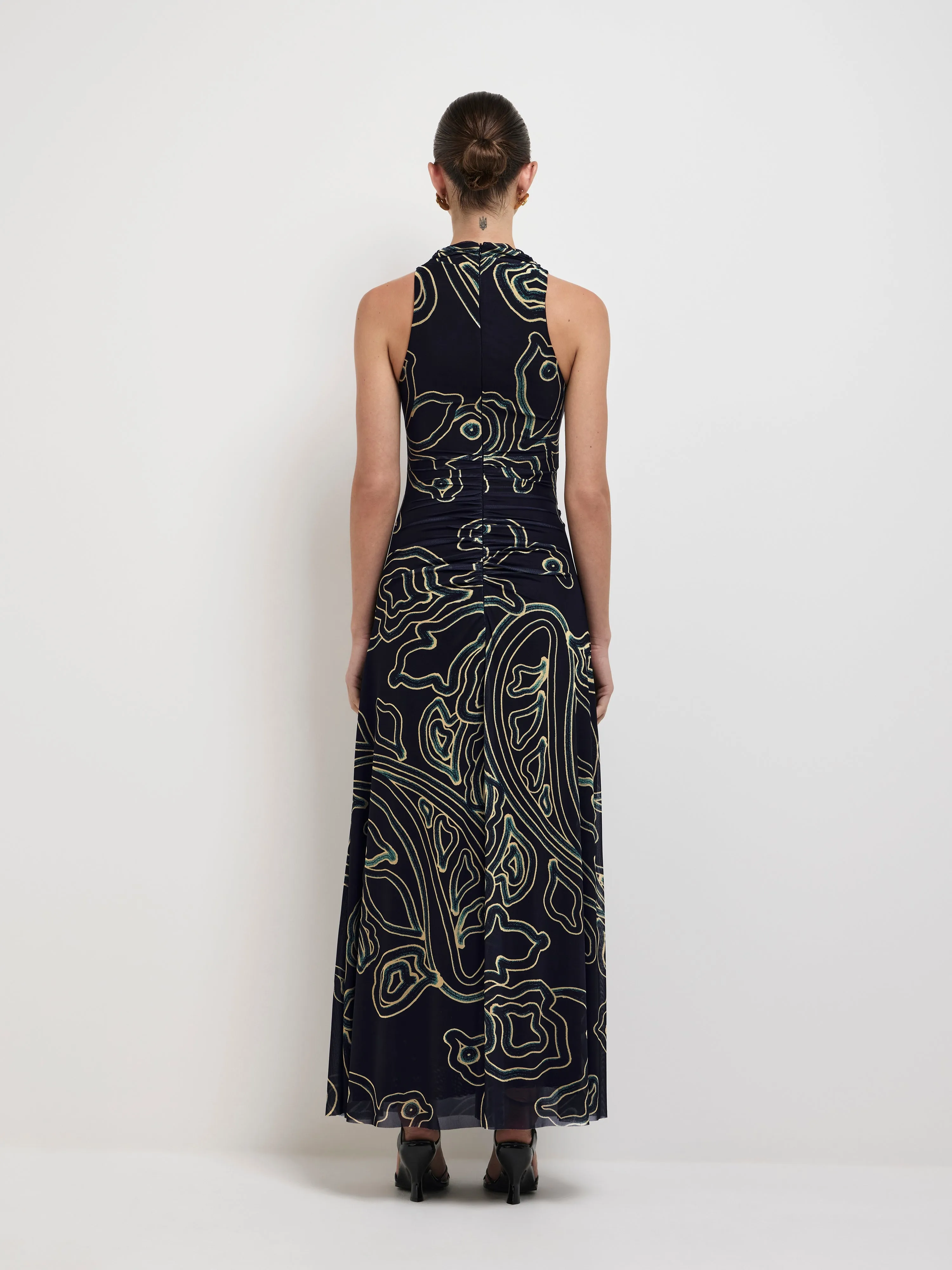 AURELIA PAISLEY DRESS sold by Sheike product image thumbnail 4