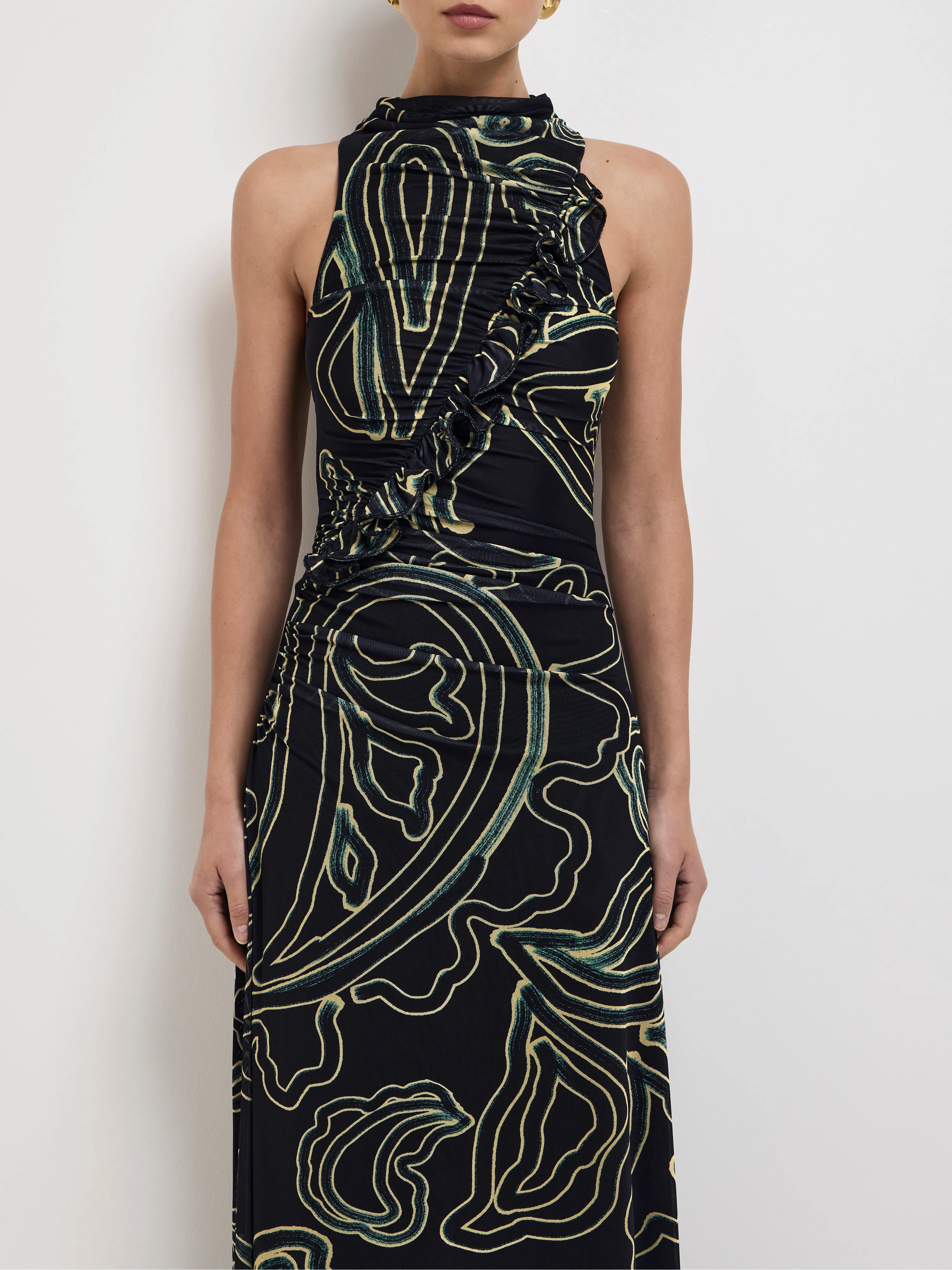 AURELIA PAISLEY DRESS sold by Sheike product image thumbnail 3