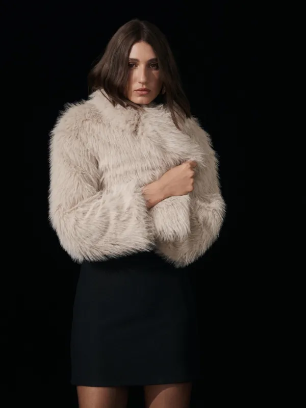 ALORA FUR JACKET sold by Sheike
