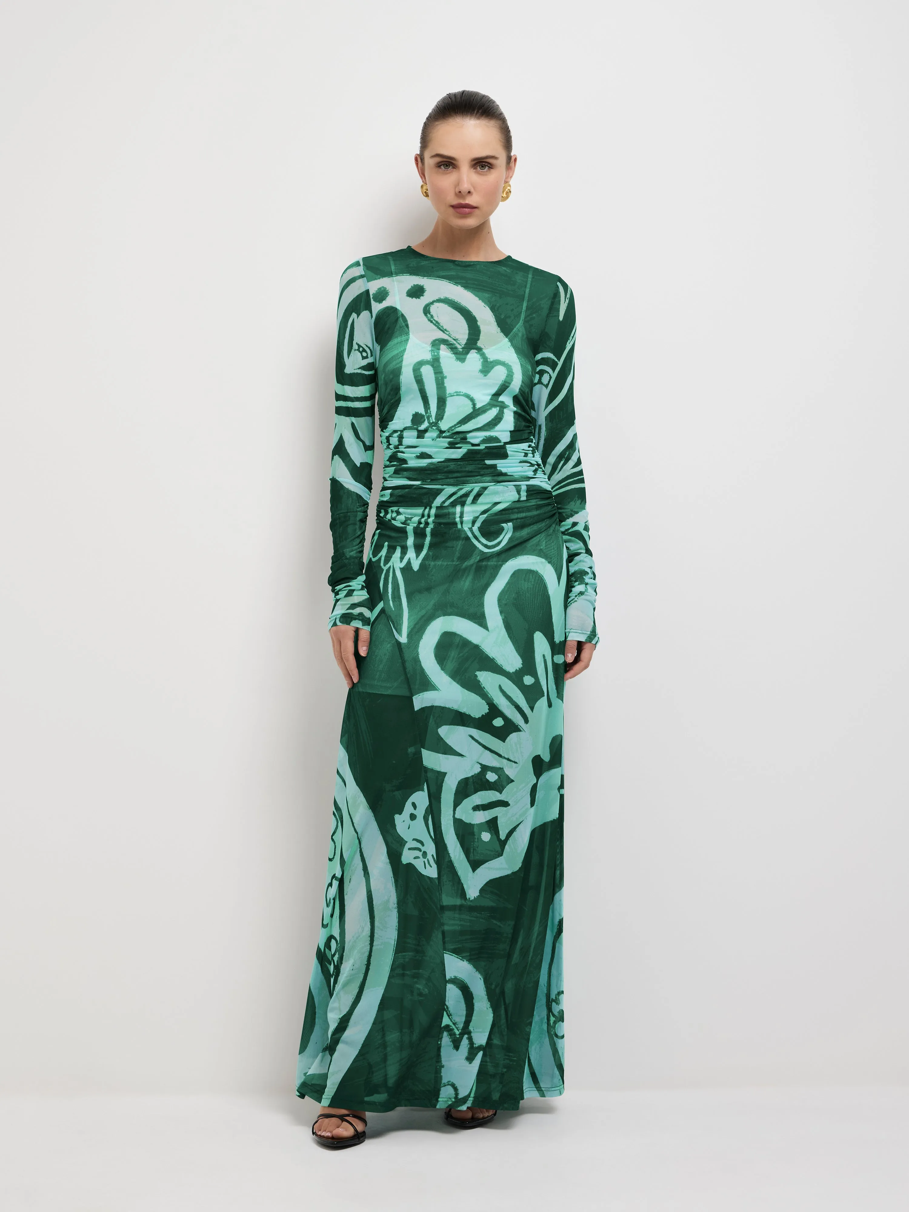 EDEN PAISLEY MAXI DRESS sold by Sheike product image thumbnail 2
