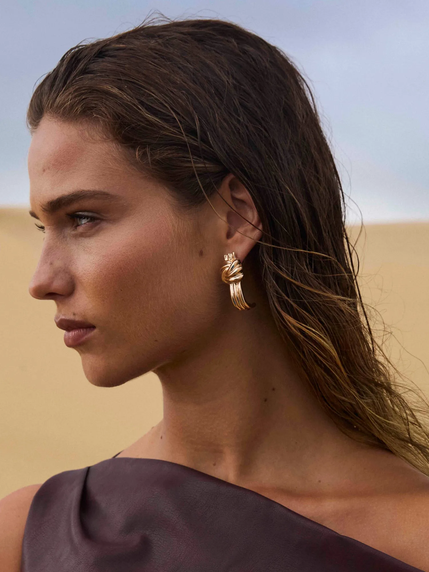 KNOT EARRINGS sold by Sheike