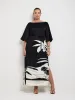 MIDNIGHT PALMS DRESS sold by Sheike
