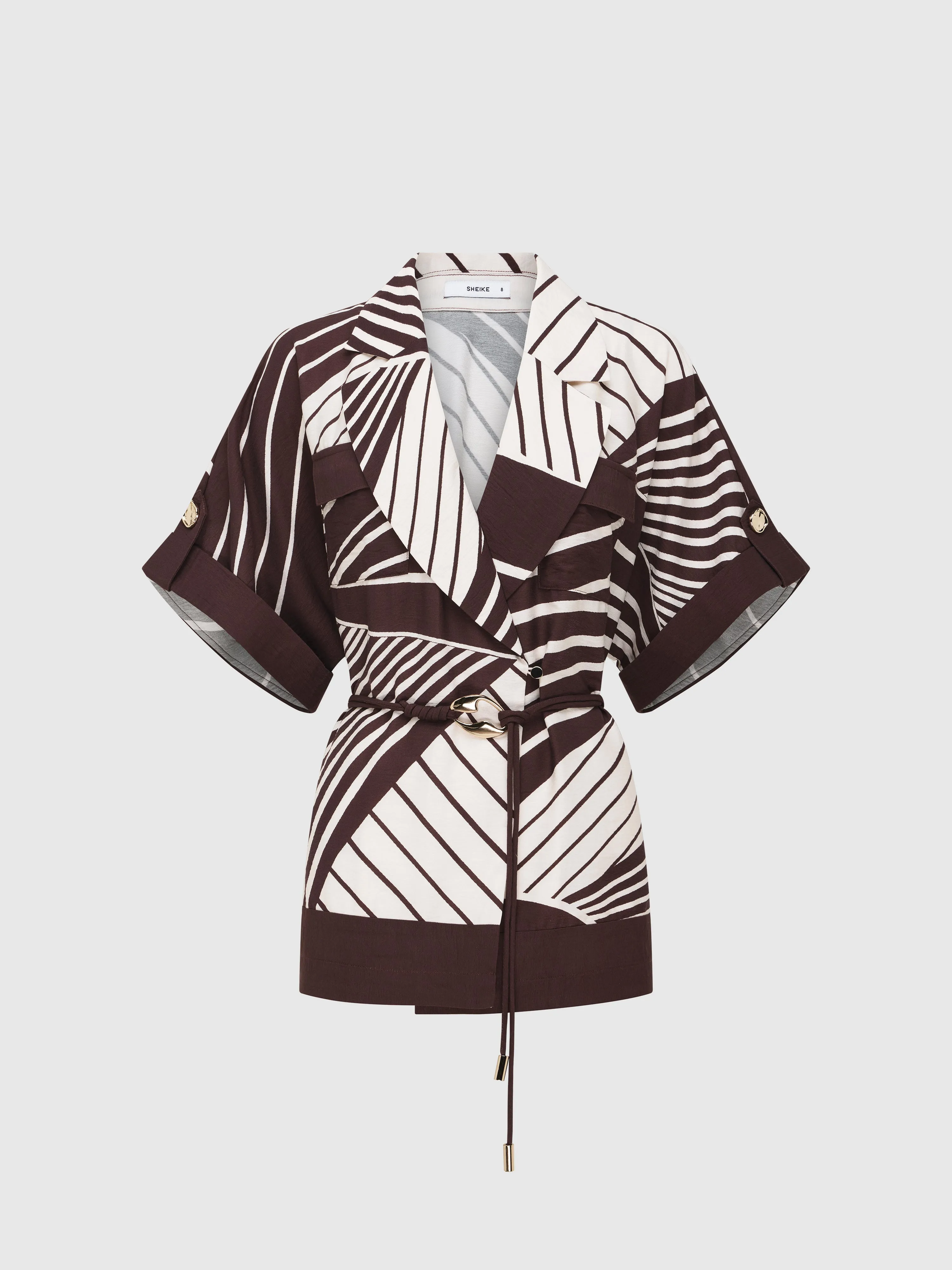 MONTMARTRE STRIPE SHIRT sold by Sheike product image thumbnail 5