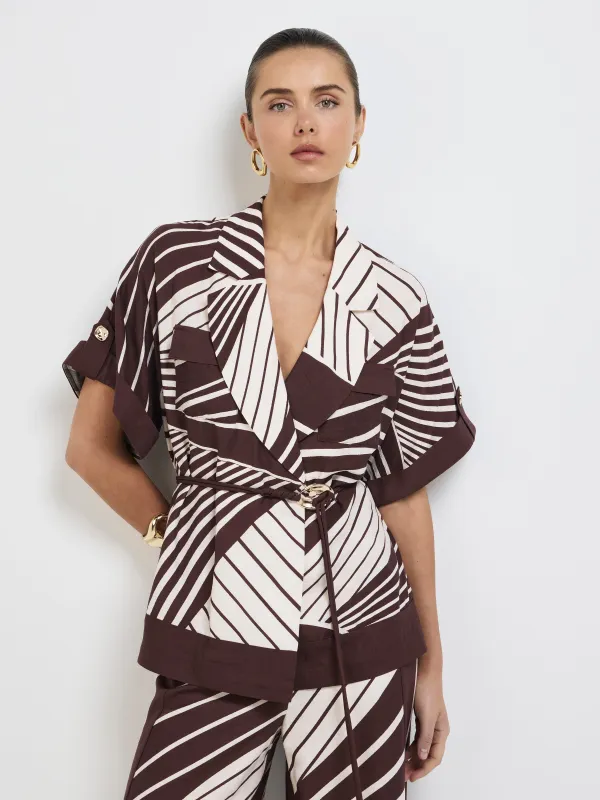 MONTMARTRE STRIPE SHIRT made by Sheike
