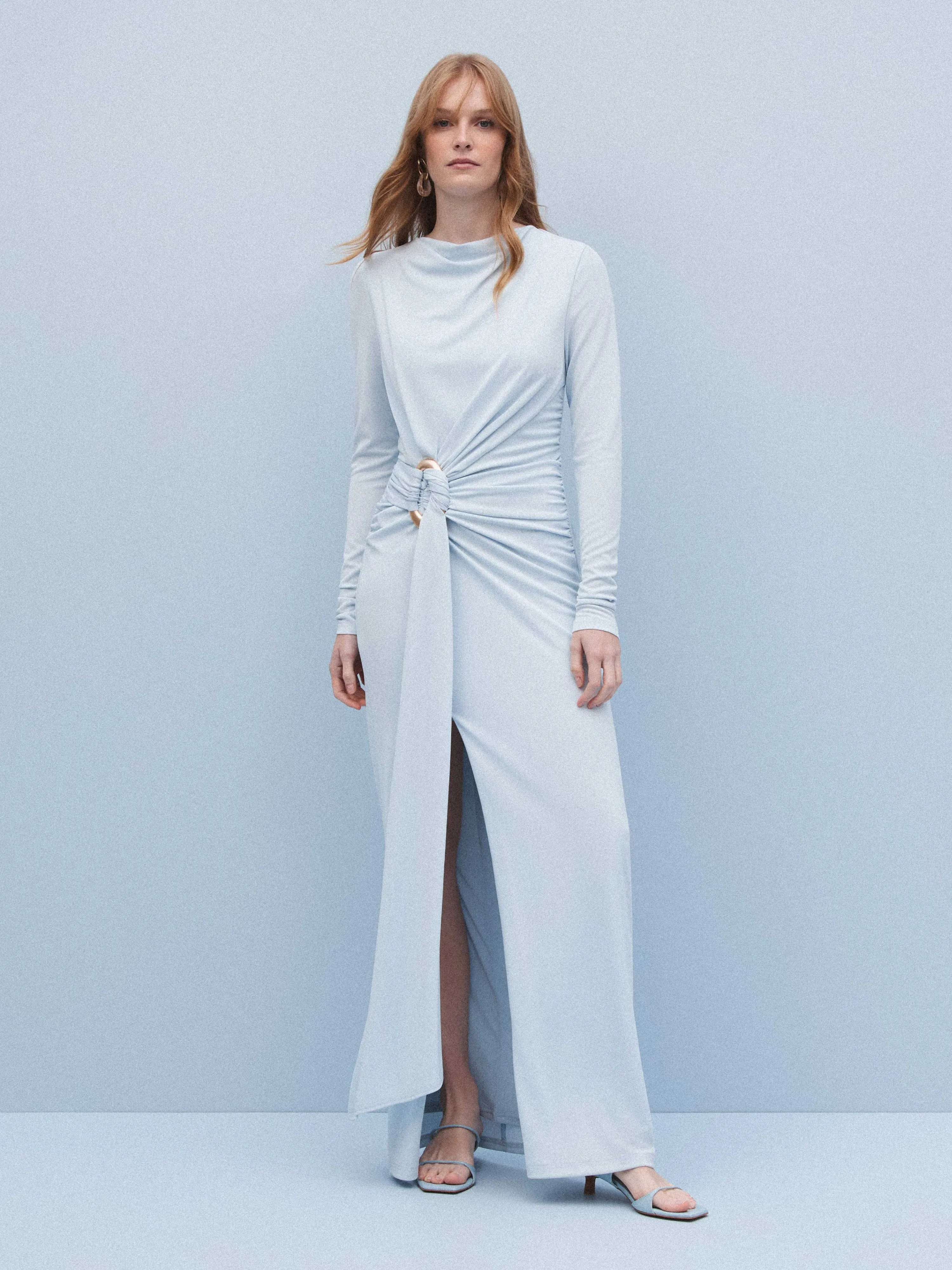 LILA LONG SLEEVE GOWN sold by Sheike product image thumbnail 2