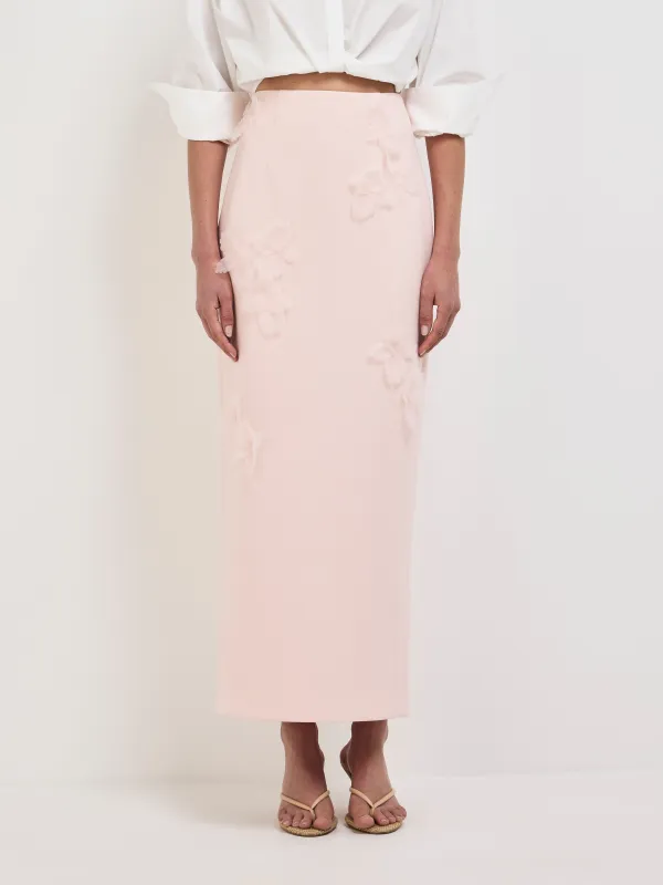 LA FLEUR MIDI SKIRT sold by Sheike