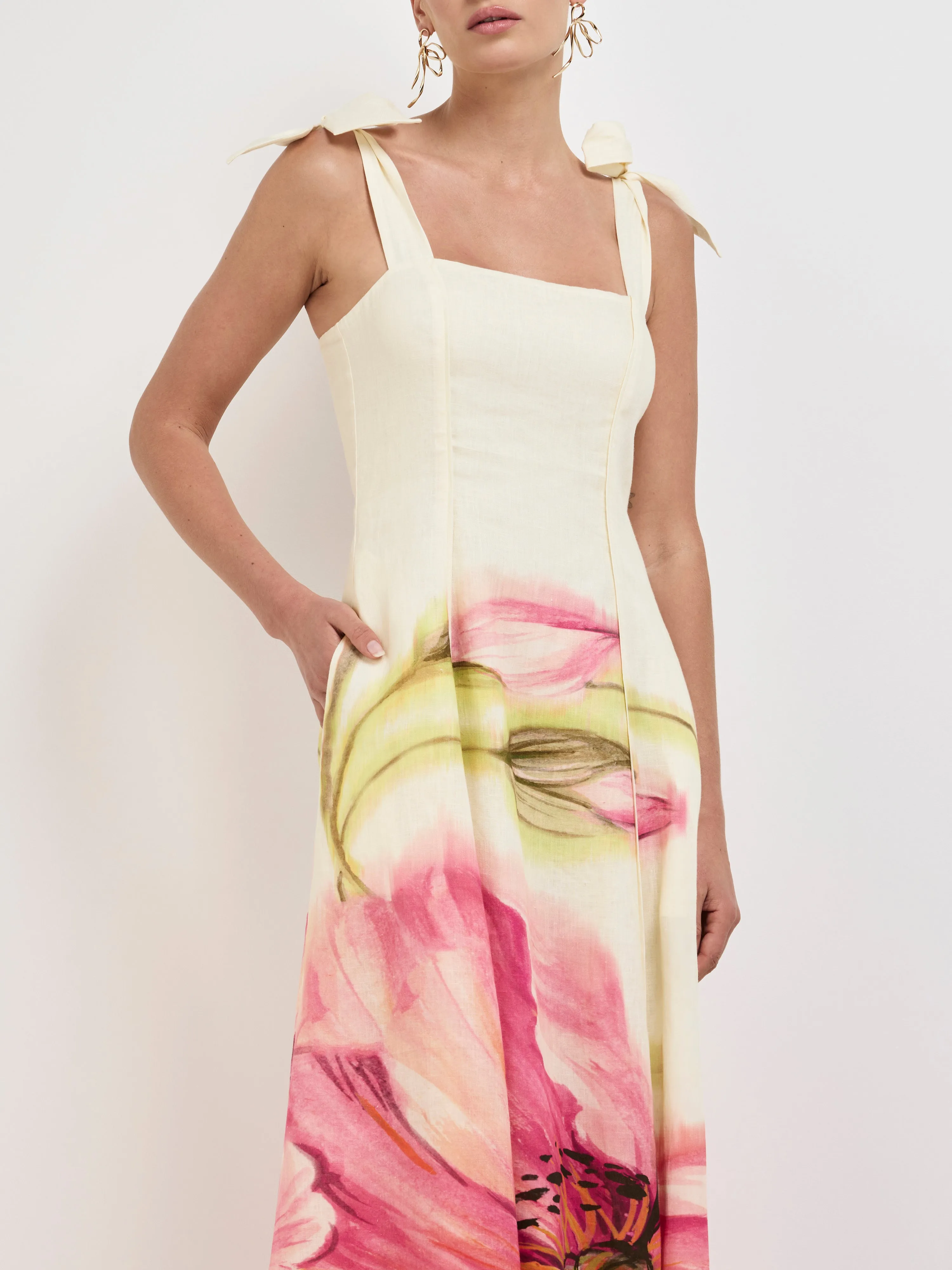 POPPY MIDI DRESS sold by Sheike product image thumbnail 2