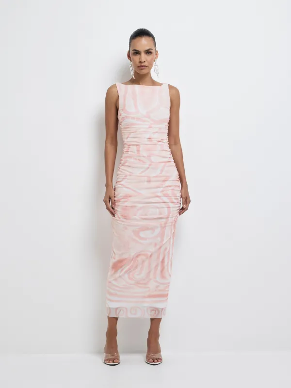 CORFU MESH DRESS made by Sheike