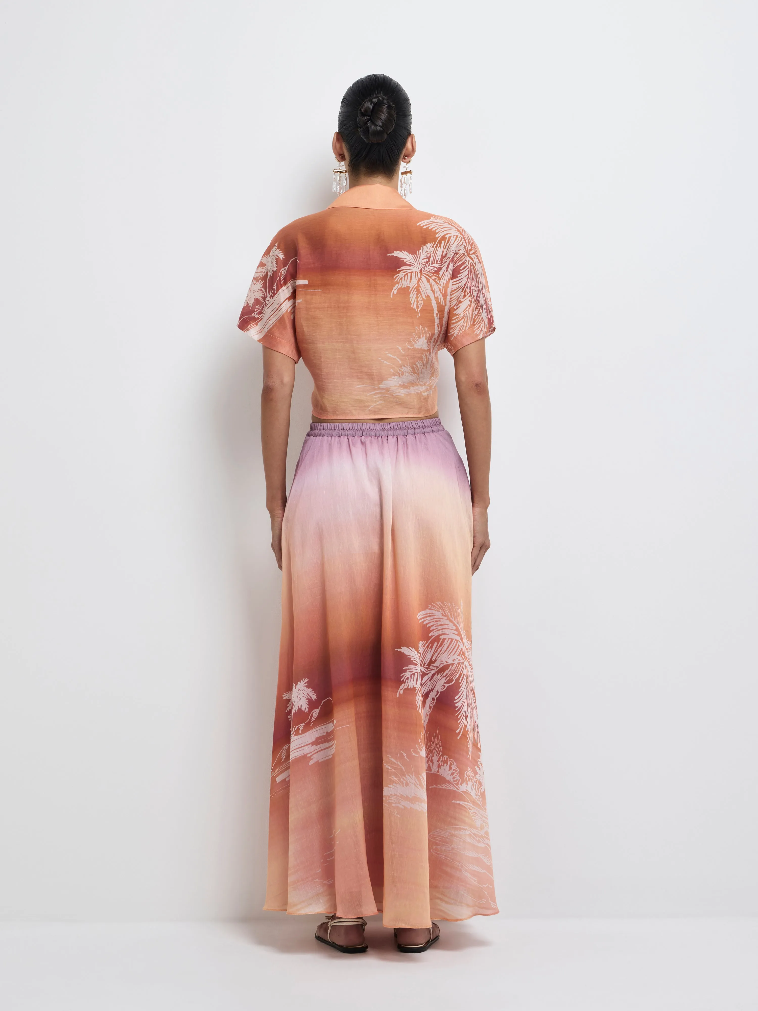 SUNSET PALMS SKIRT sold by Sheike product image thumbnail 5