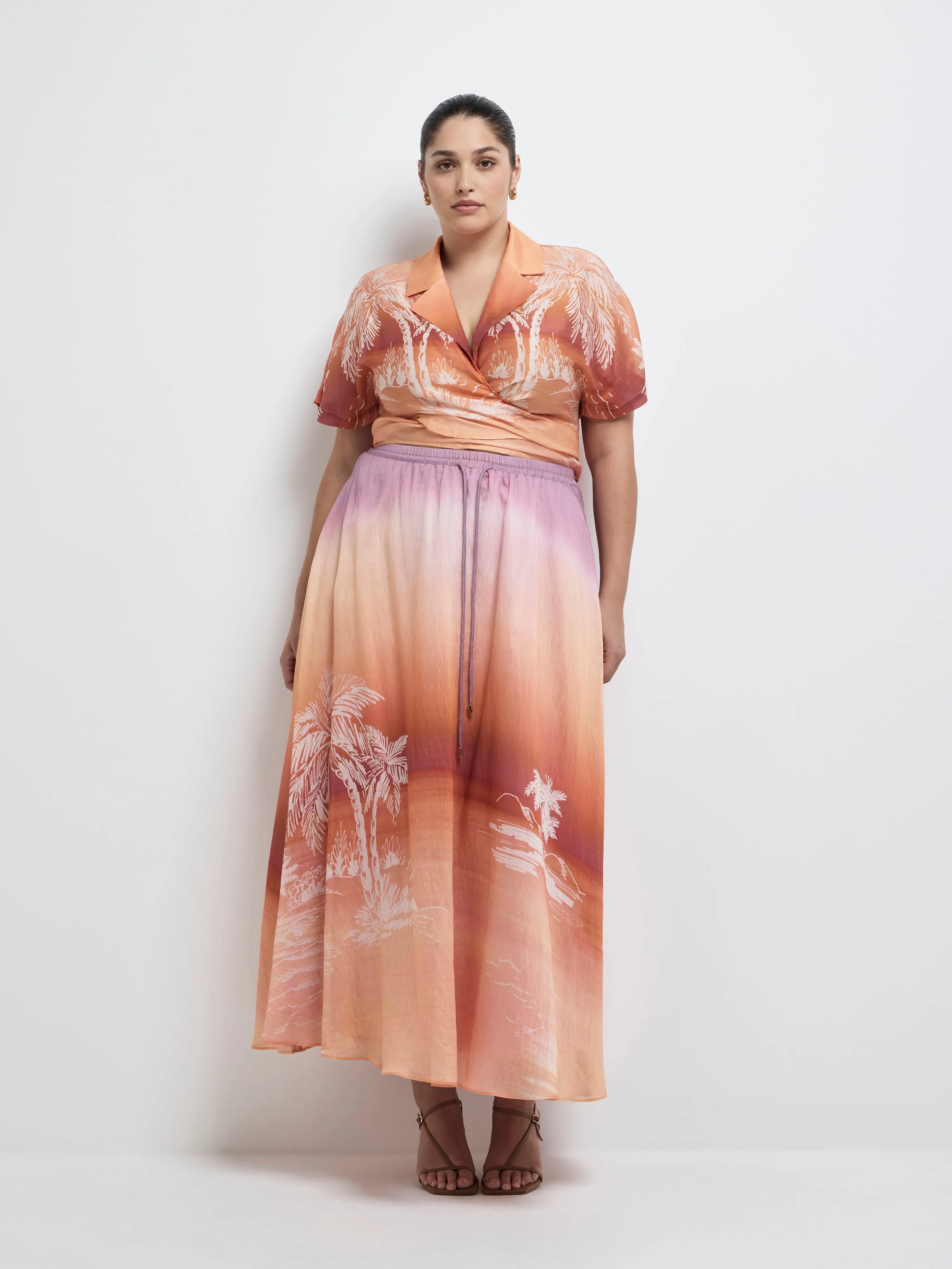 SUNSET PALMS SHIRT sold by Sheike product image thumbnail 4